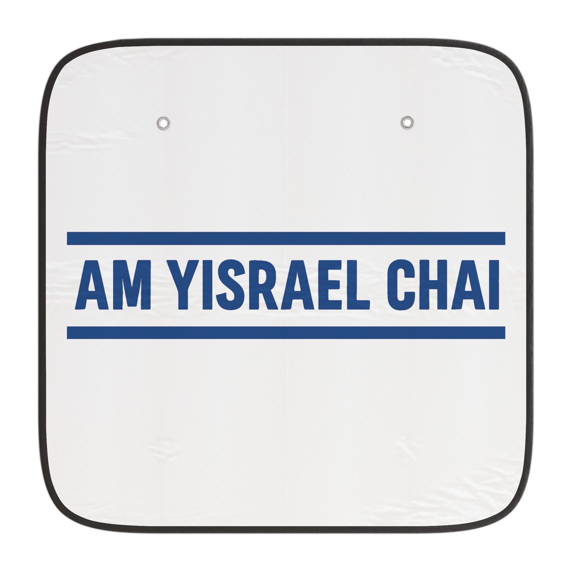 Chai Bar Wordmark Car Sun Shades - American Zionist