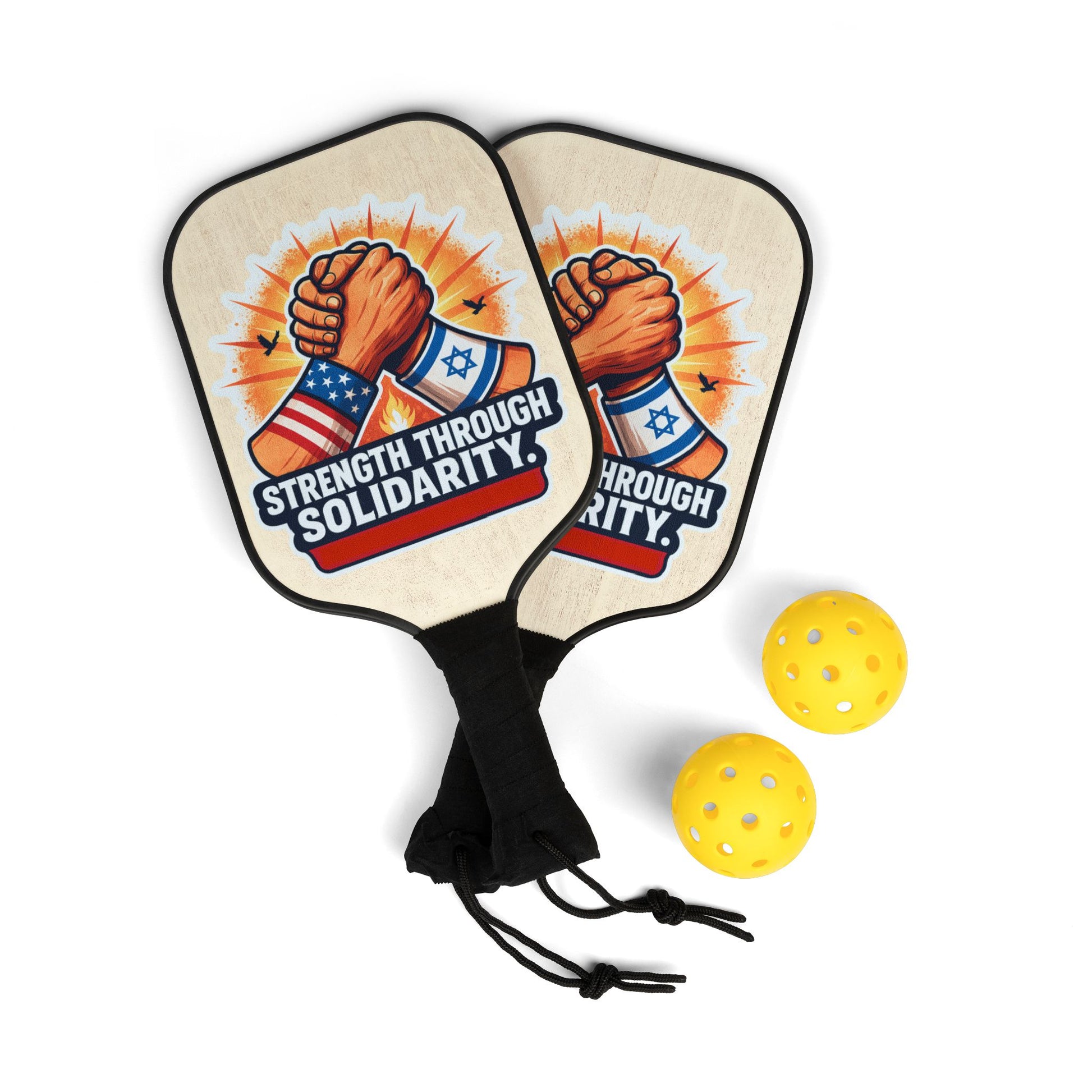 Strength Through Solidarity Pickleball Kit - American Zionist