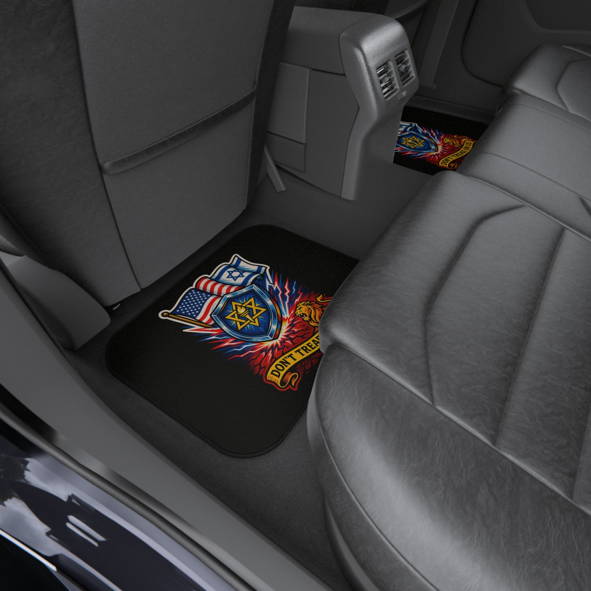 Dont Tread on Us Car Mats (2x Rear) - American Zionist