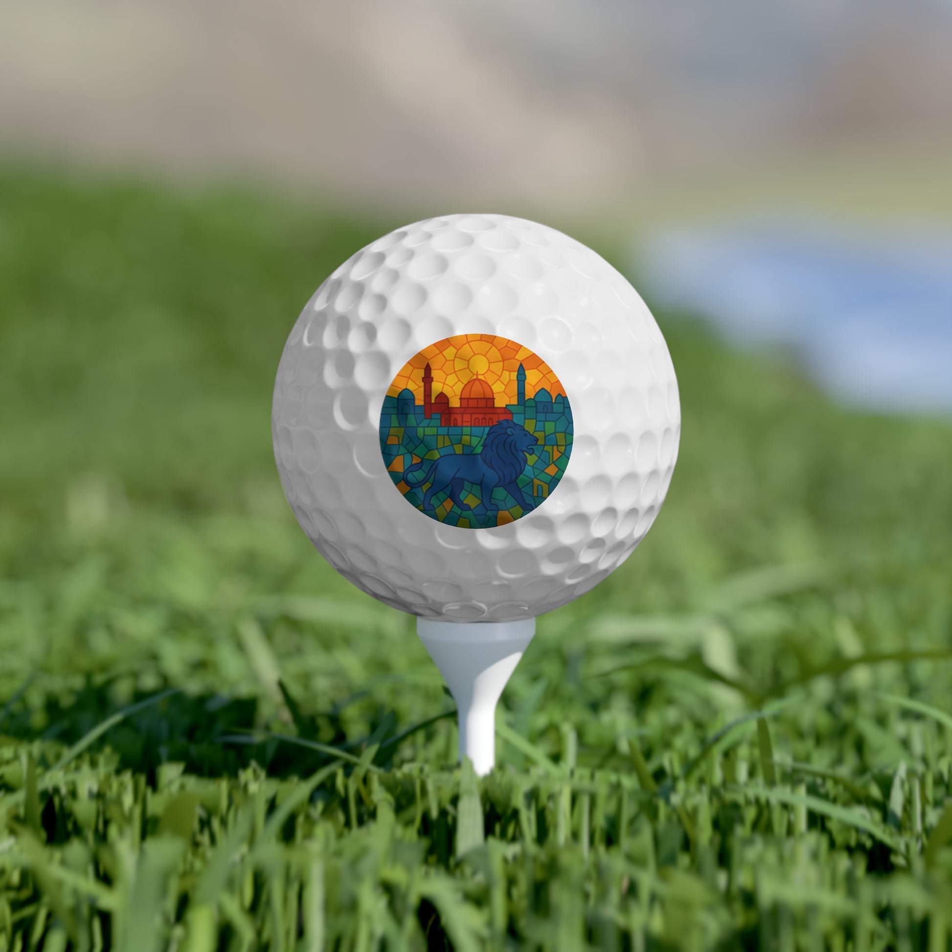 Guardian Of The City Golf Balls, 6pcs - American Zionist