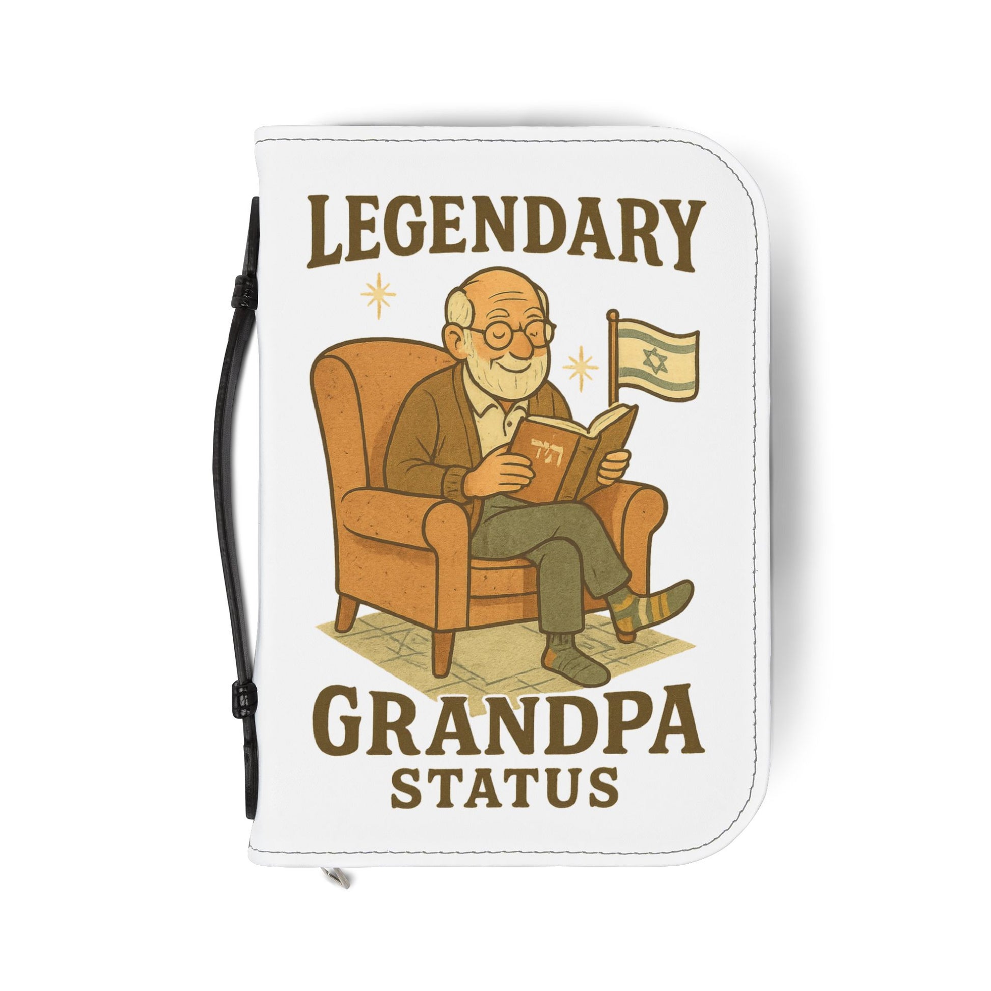 Legendary Grandpa Bible Cover - American Zionist