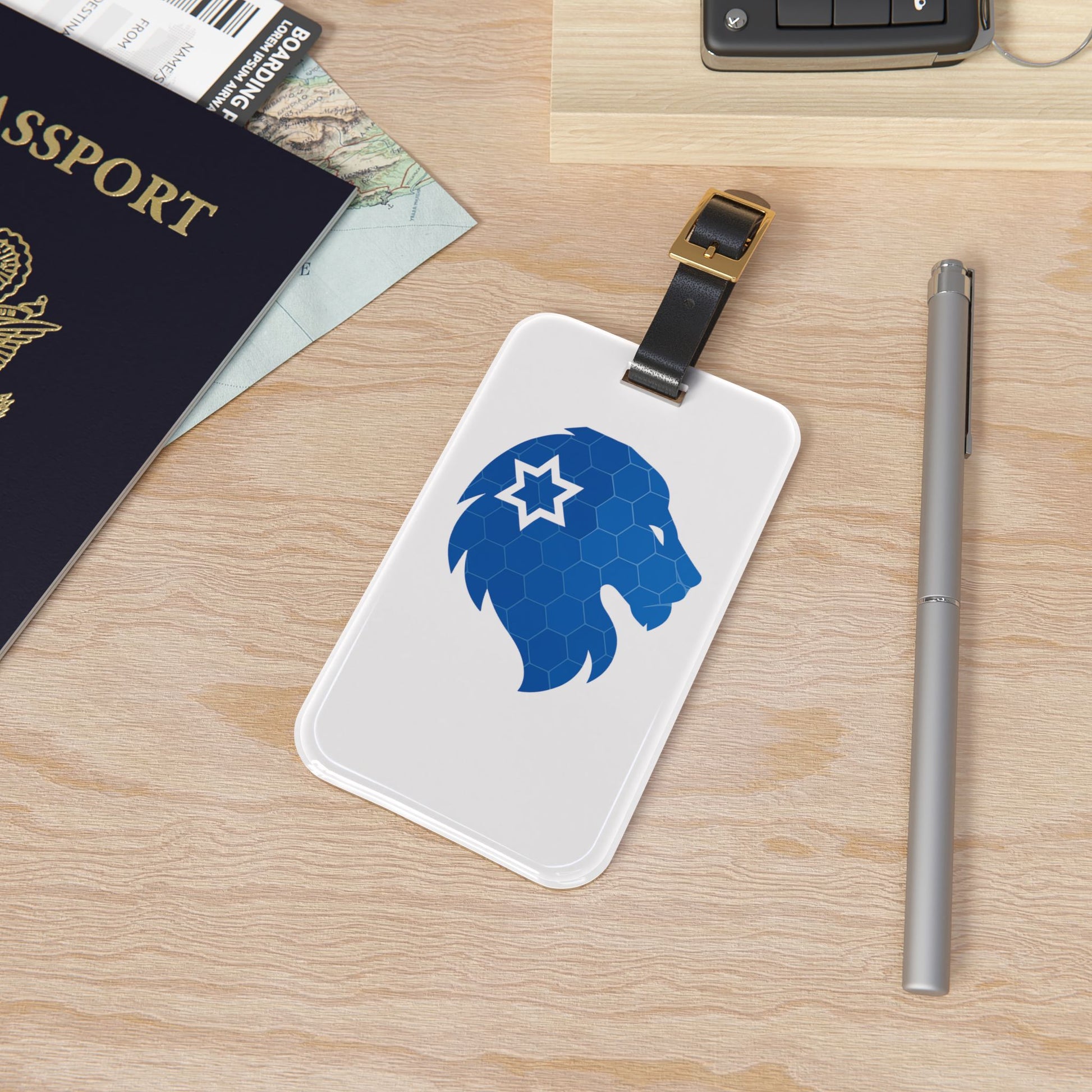 Judah Mark Icon Luggage Tag - American Zionist