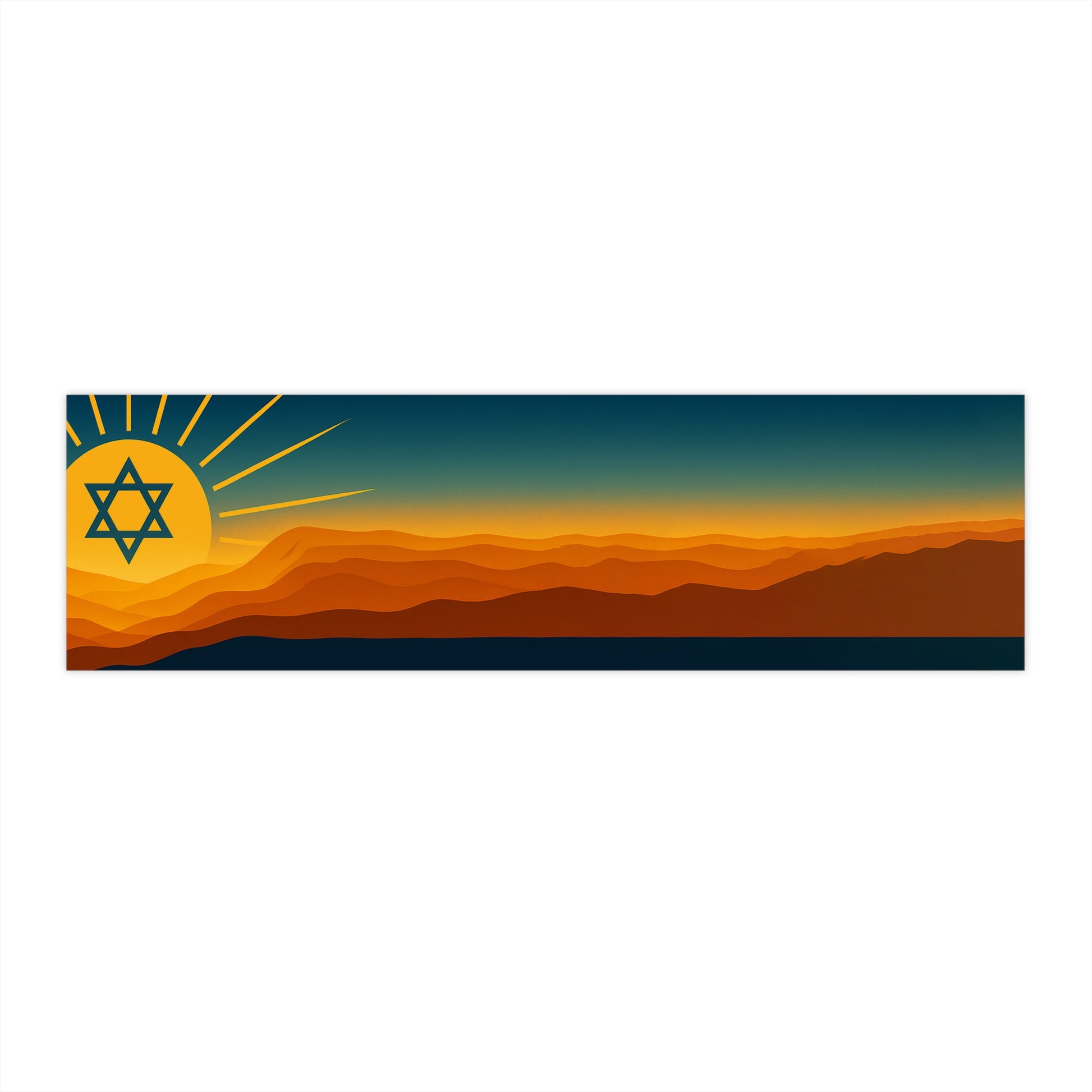 Promise At Dawn Bumper Stickers - American Zionist