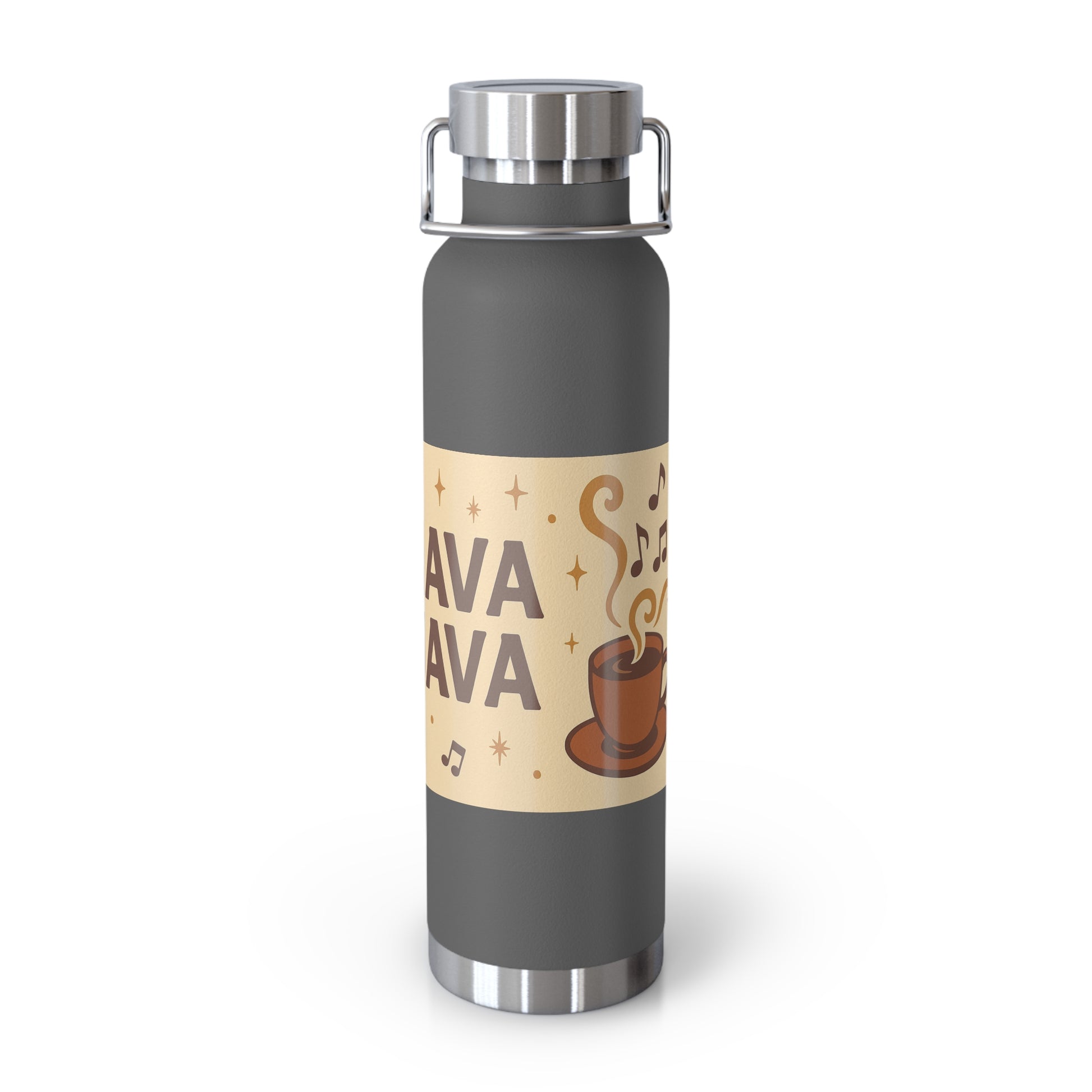 Hava Java Copper Vacuum Insulated Bottle, 22oz - American Zionist