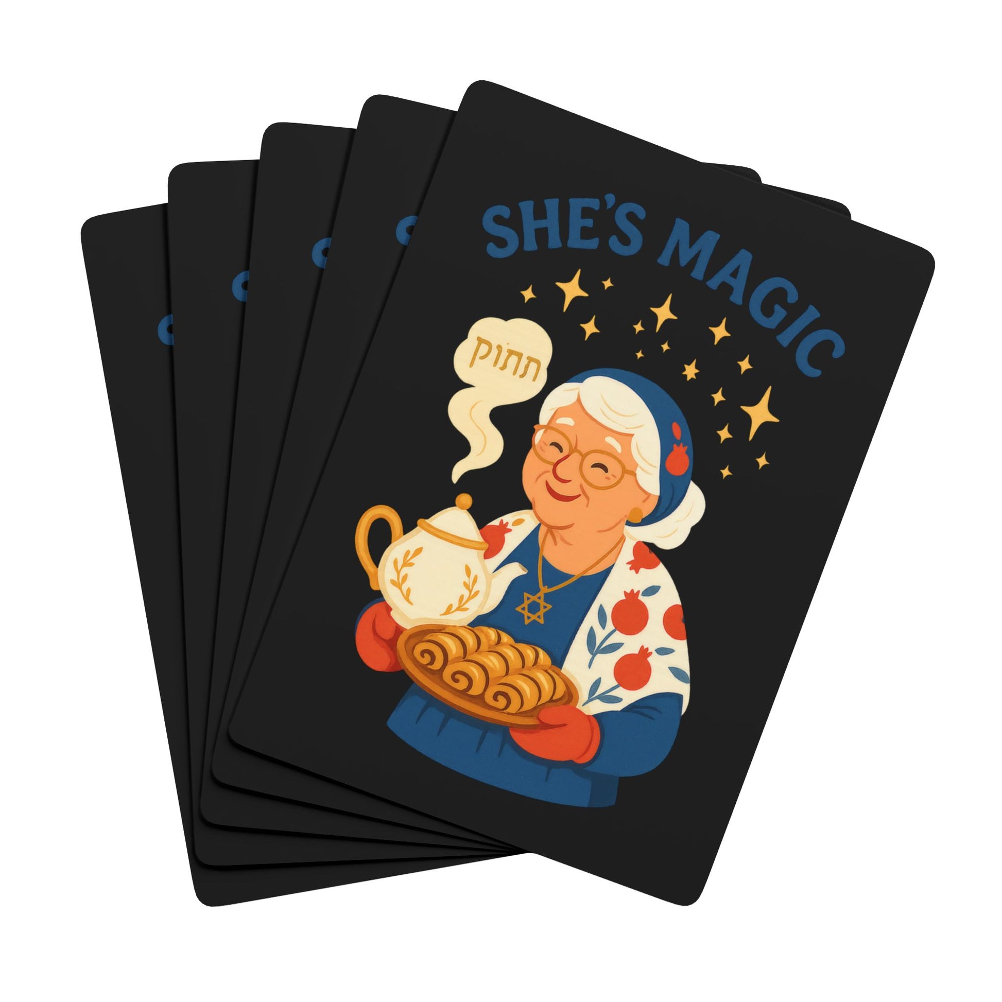 Grandma Magic Poker Playing Cards - American Zionist