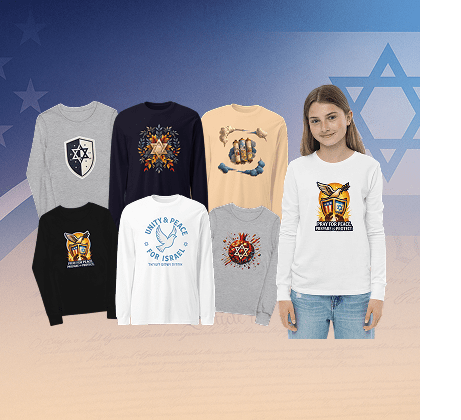 Kids Long Sleeves - American Zionist