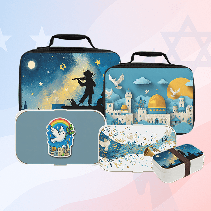 Kids Lunch Bags - American Zionist