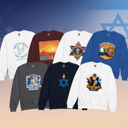 Kids Sweatshirts - American Zionist