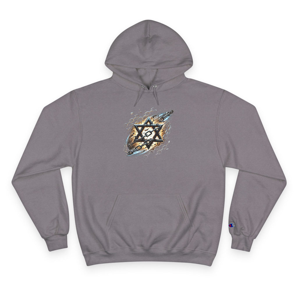Galaxy Star of David Champion Hoodie - American Zionist