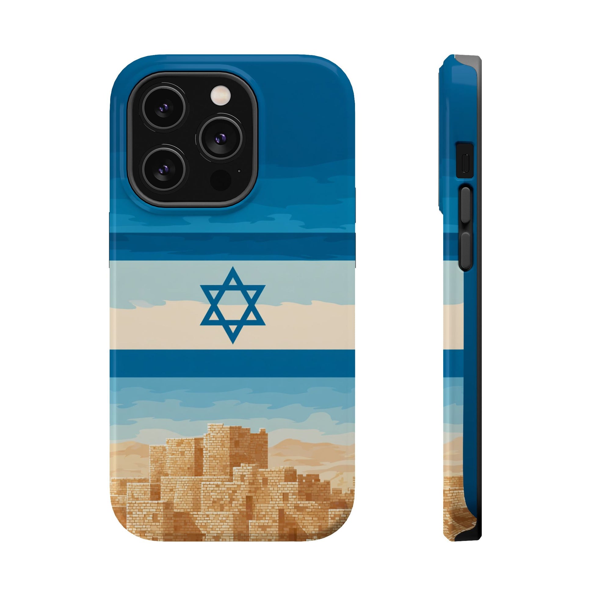 Israel Sand City Magnetic Tough Cases - American Zionist