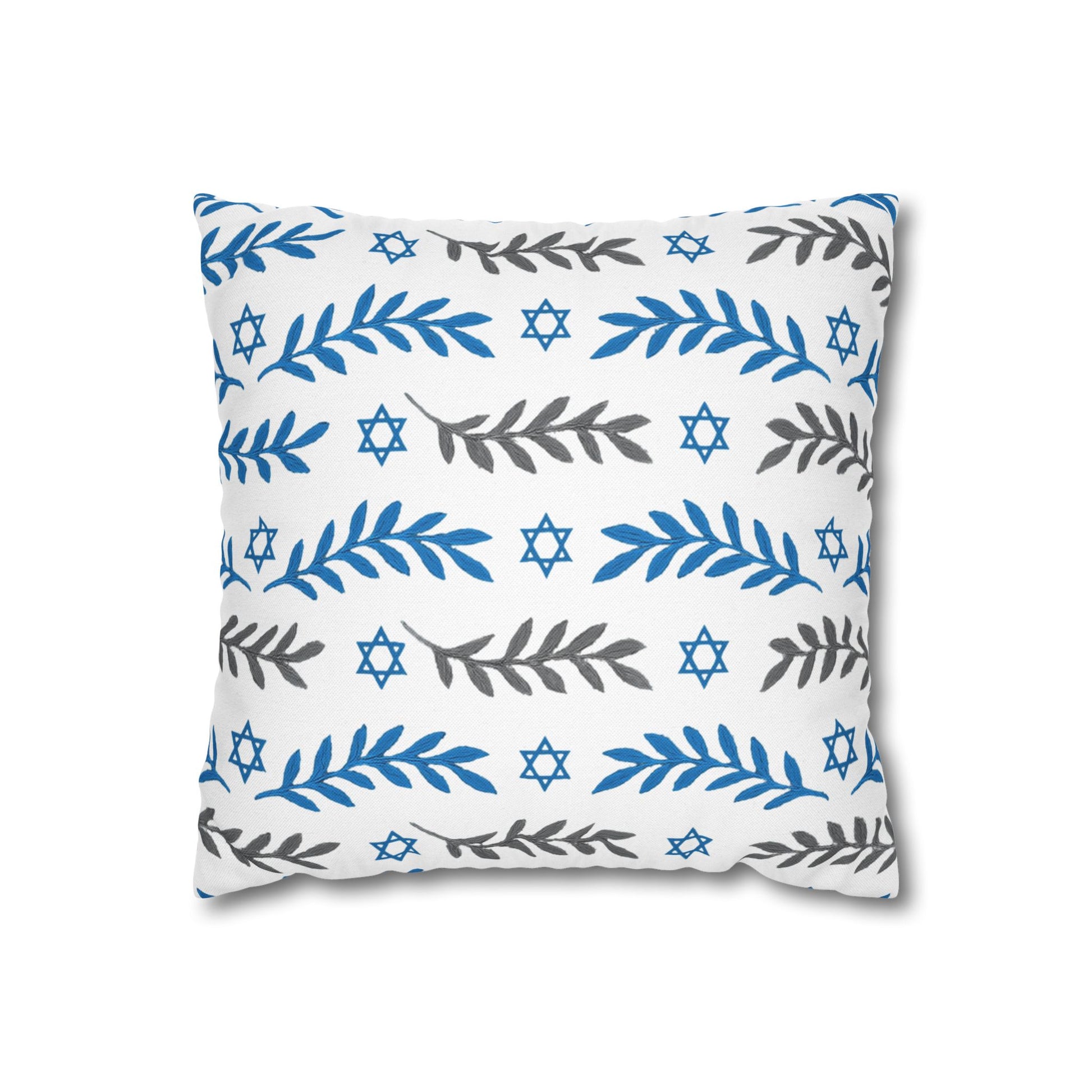 Olive and Shield Spun Polyester Square Pillowcase - American Zionist