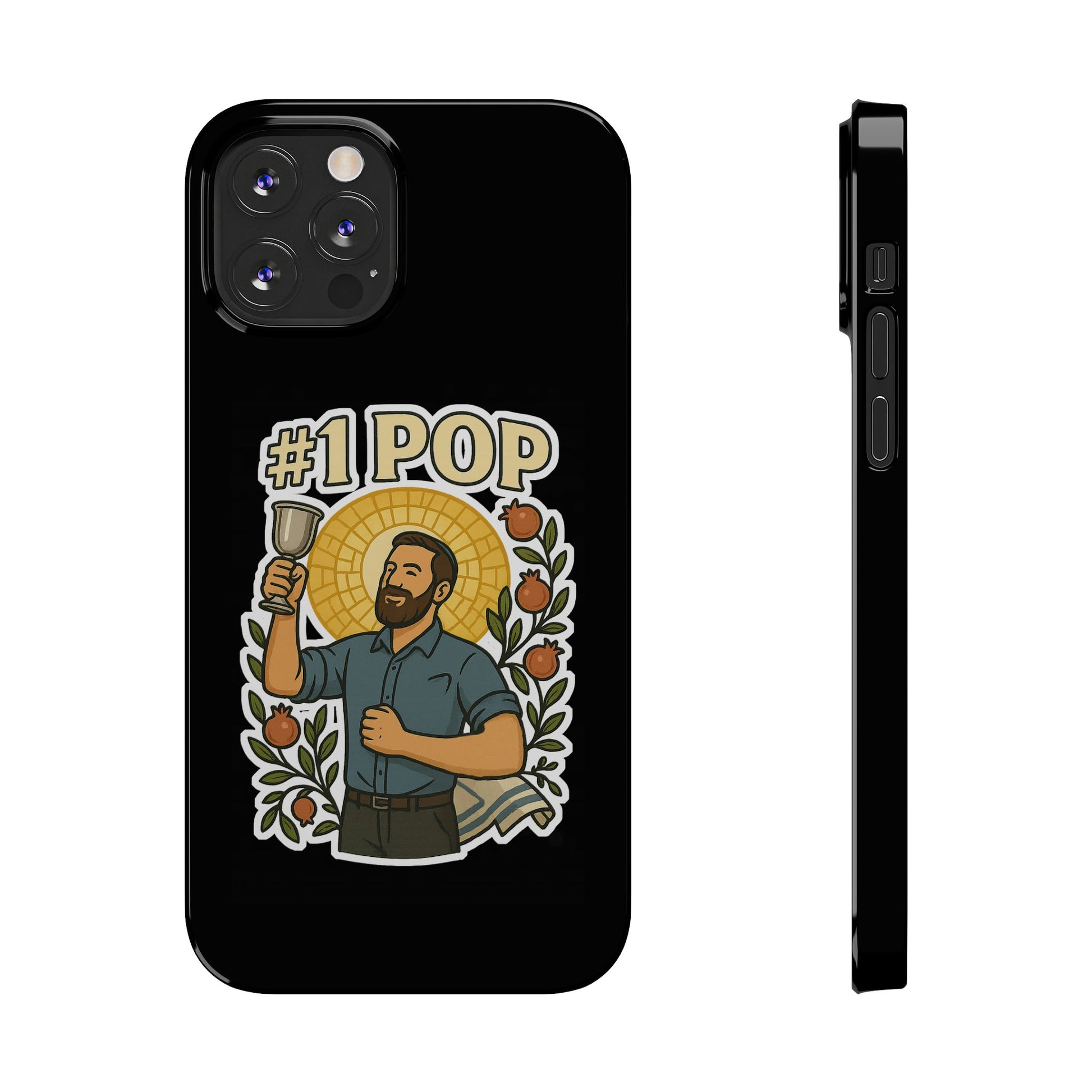 1 Pop Slim Phone Cases - American Zionist