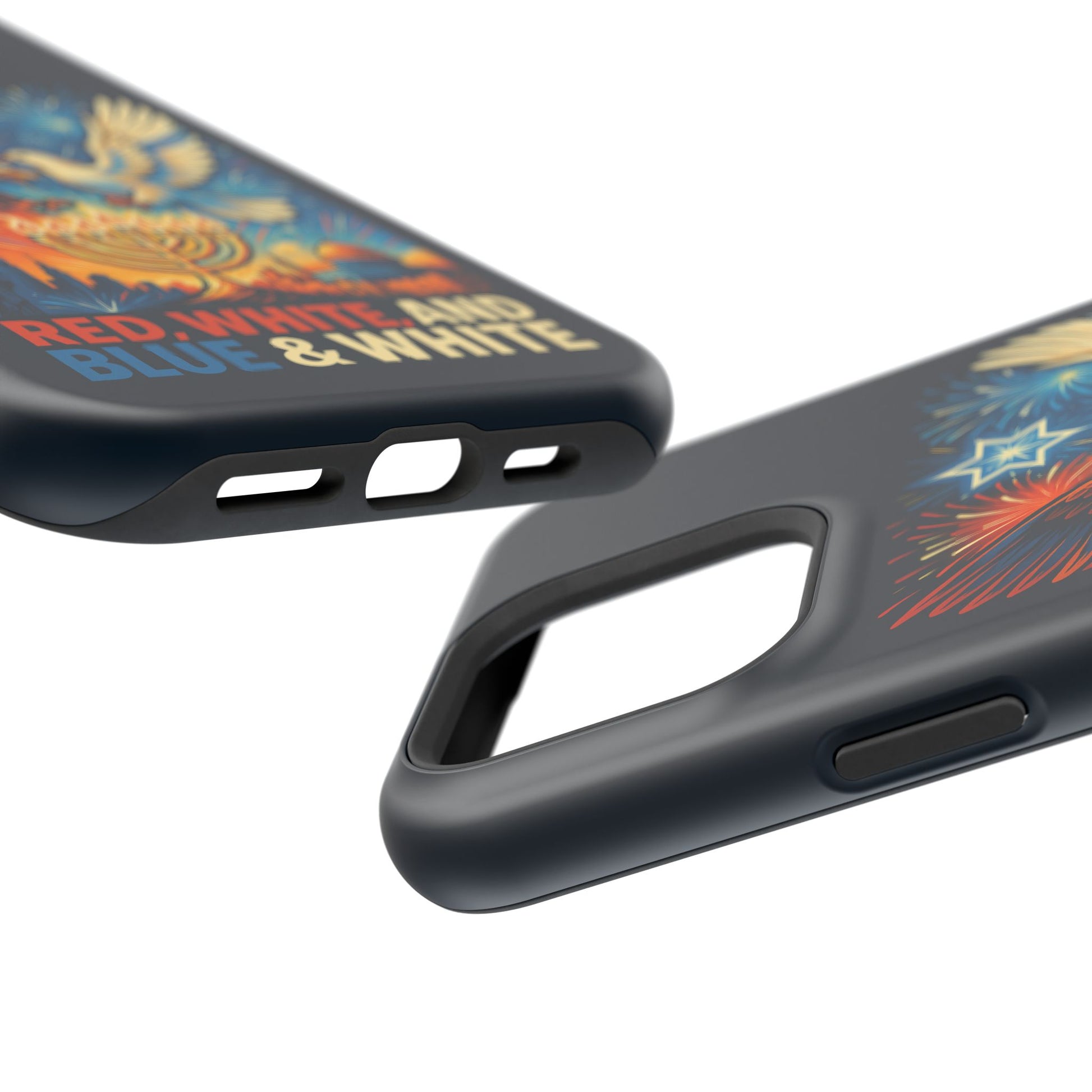 Red White And Blue Magnetic Tough Cases - American Zionist