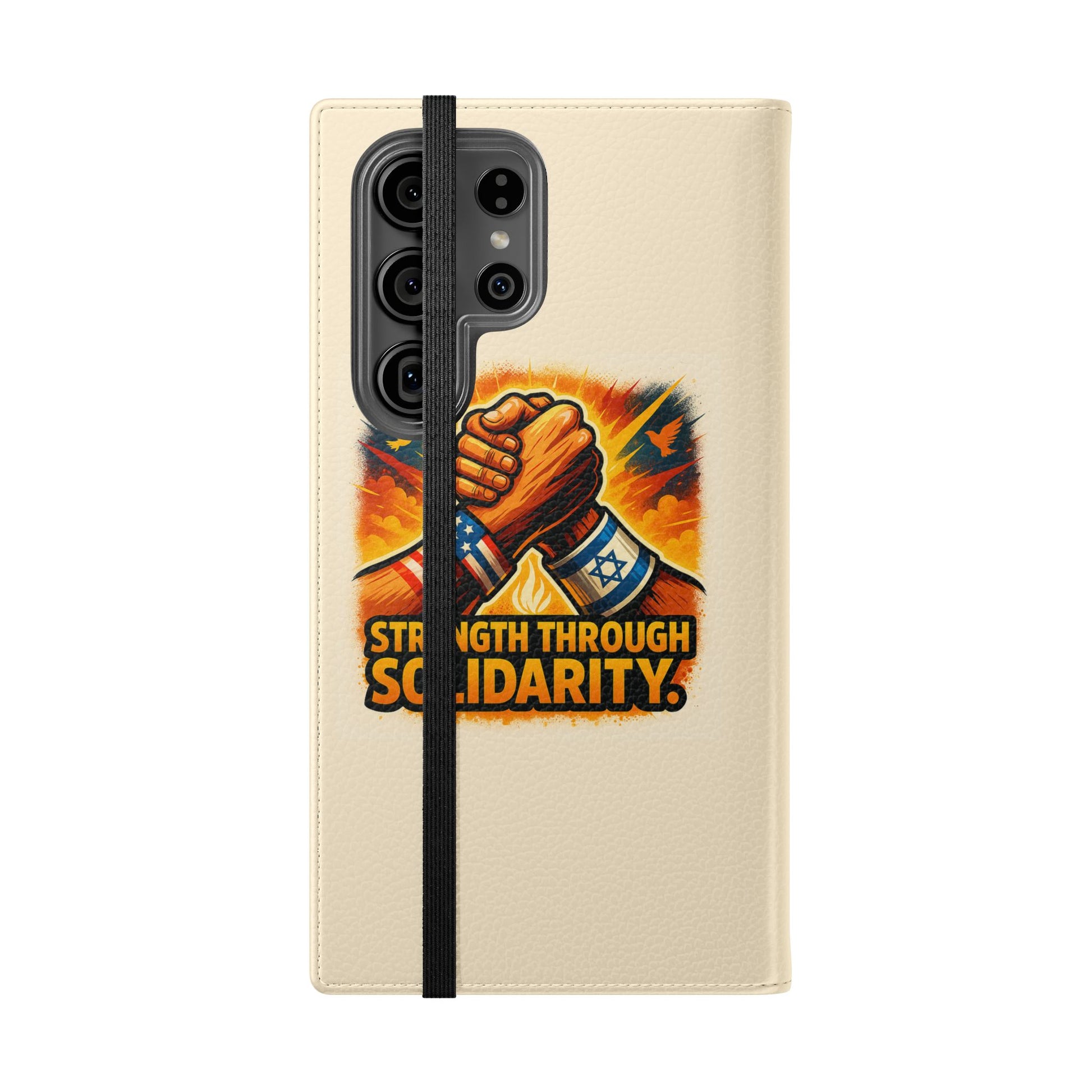 Strength Through Solidarity Flip Cases - American Zionist