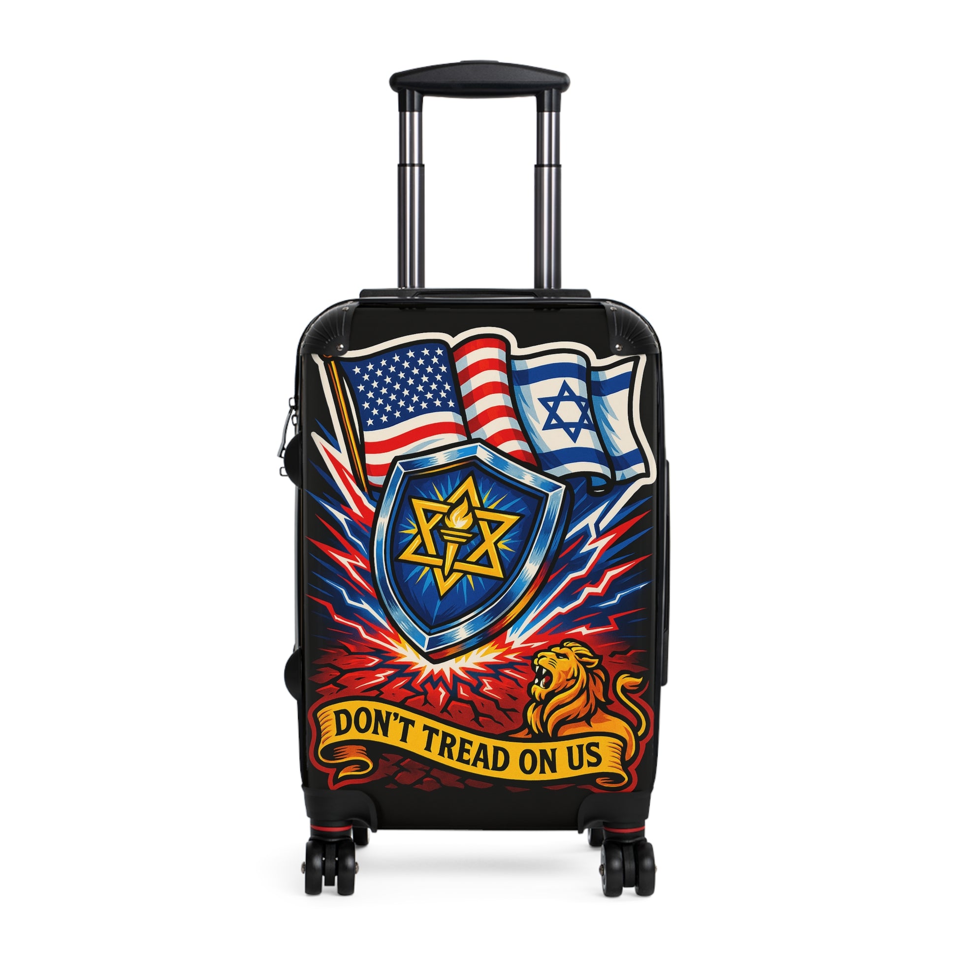 Don't Tread on Us Suitcase - American Zionist