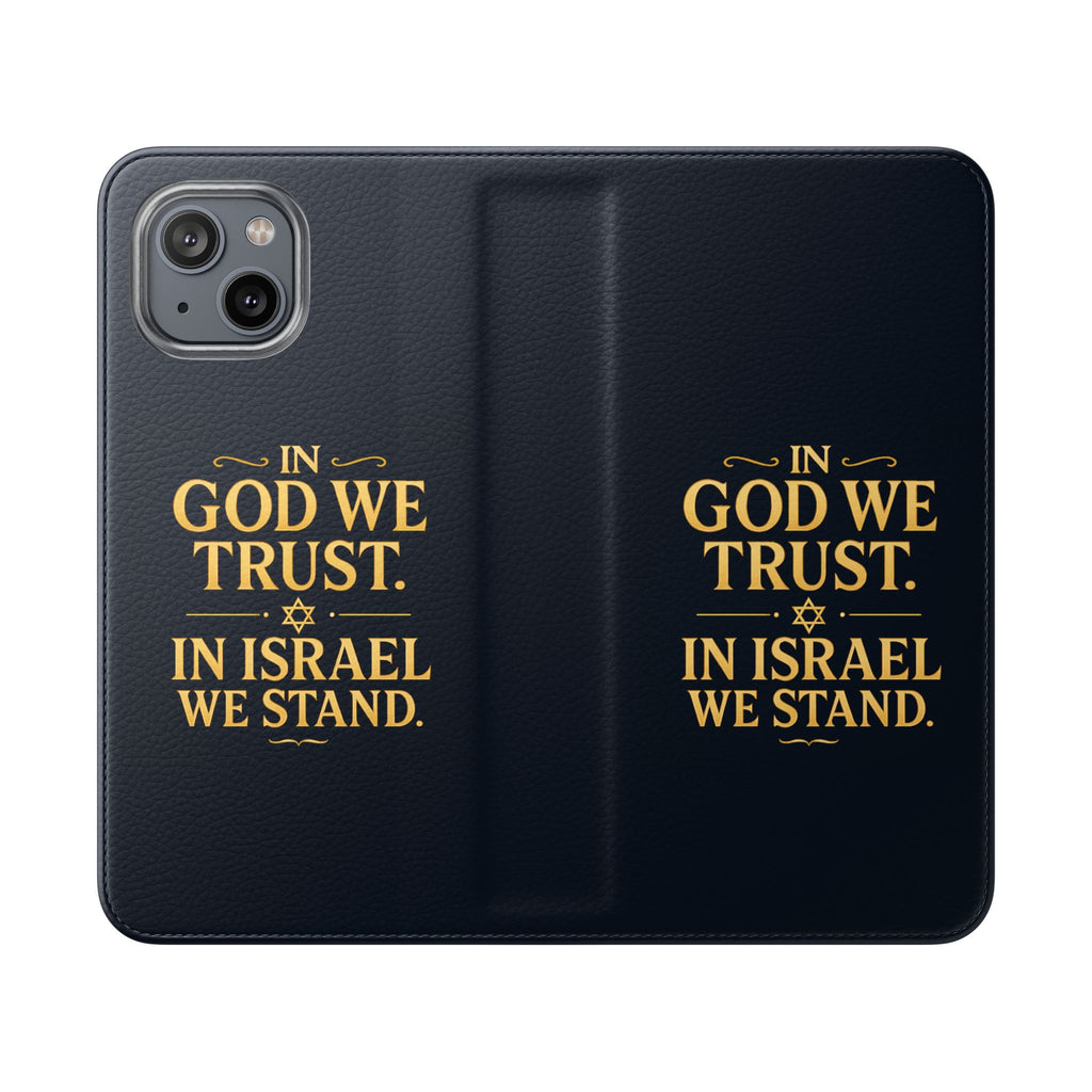 In God With Israel Flip Cases - American Zionist