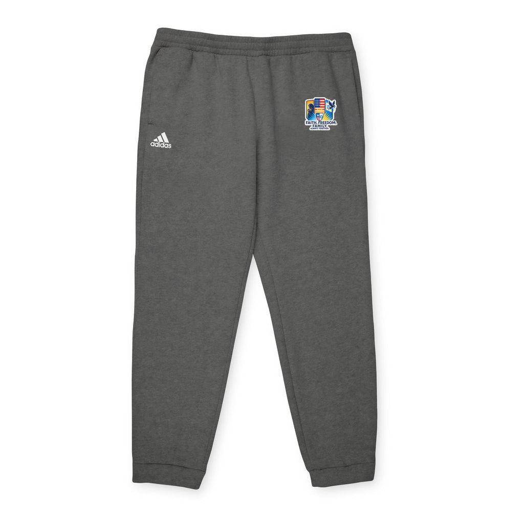 Faith Freedom Family adidas Unisex Fleece Joggers - American Zionist