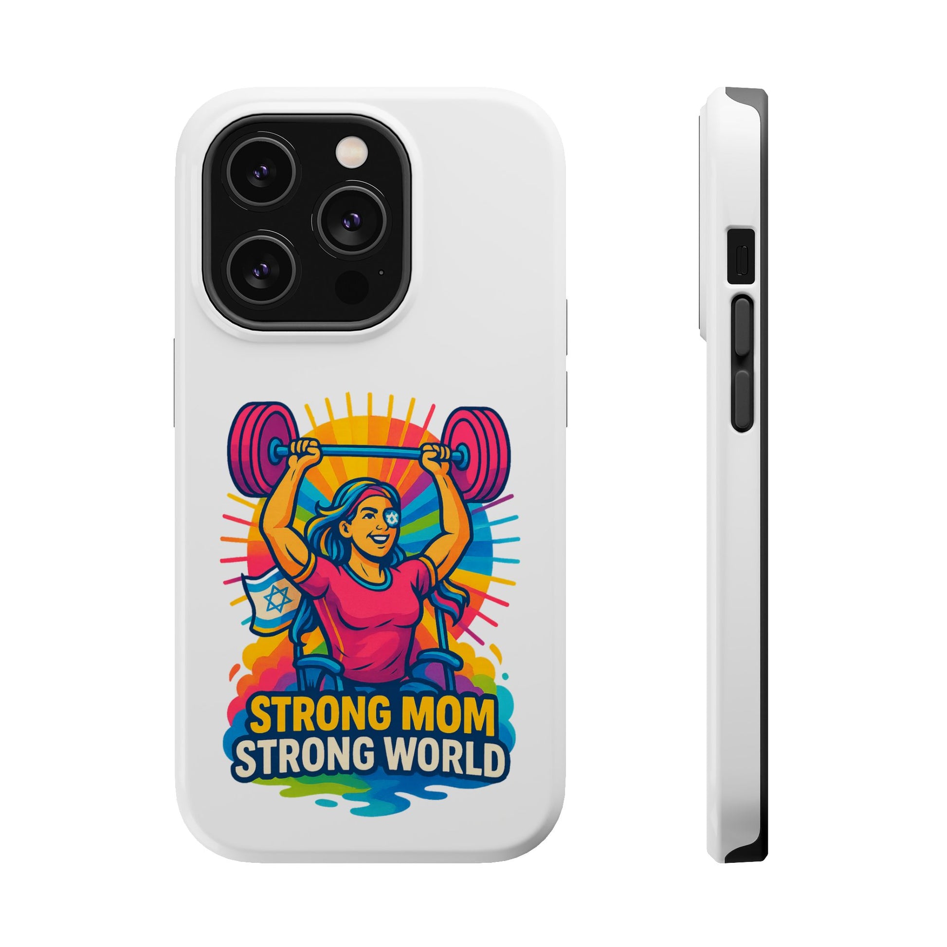Strong Mom Magnetic Tough Case - American Zionist