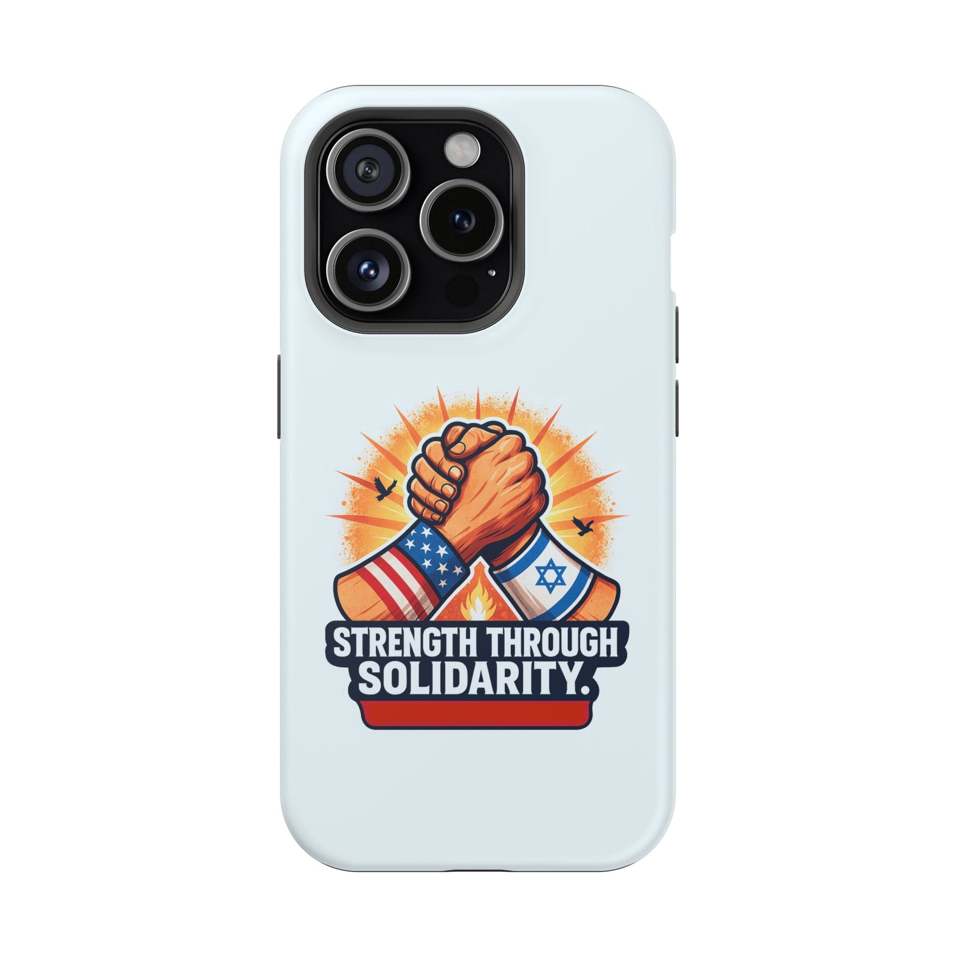 Strength Through Solidarity Magnetic Tough Cases - American Zionist