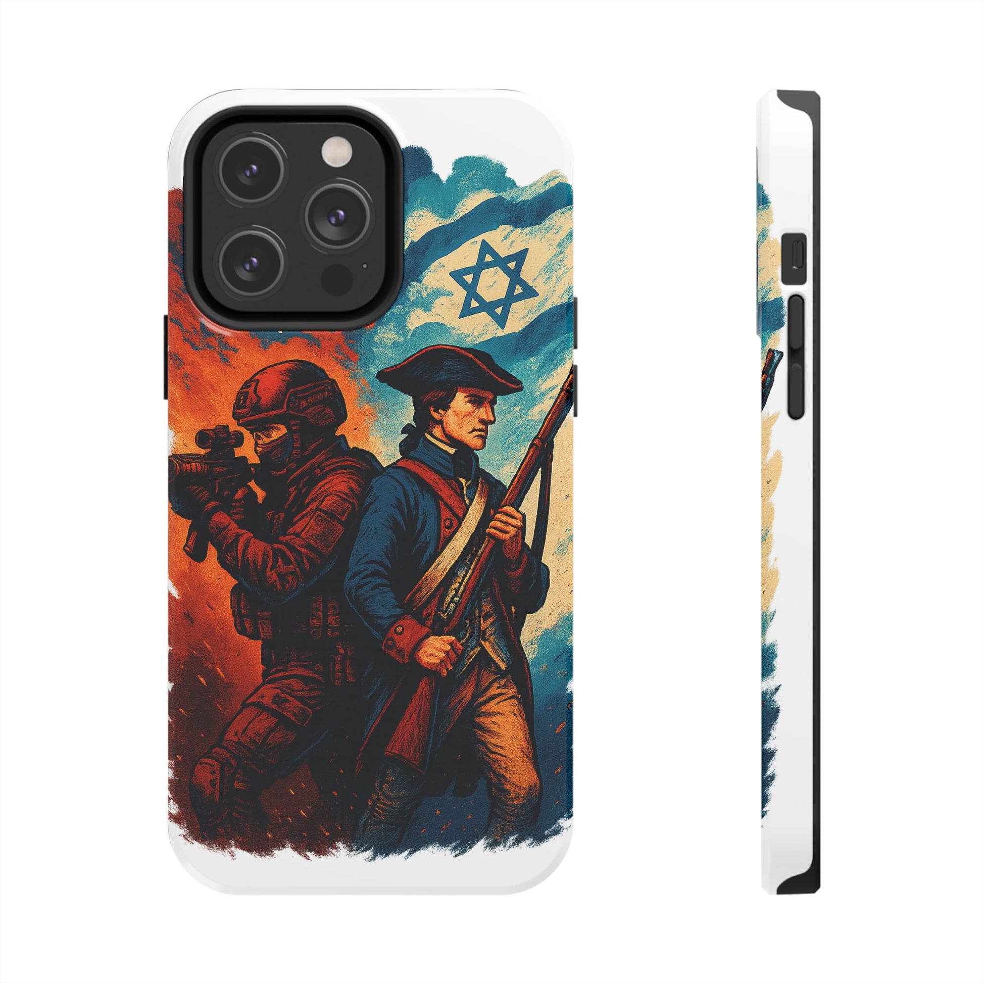 Defenders Across Generations Tough Phone Cases - American Zionist