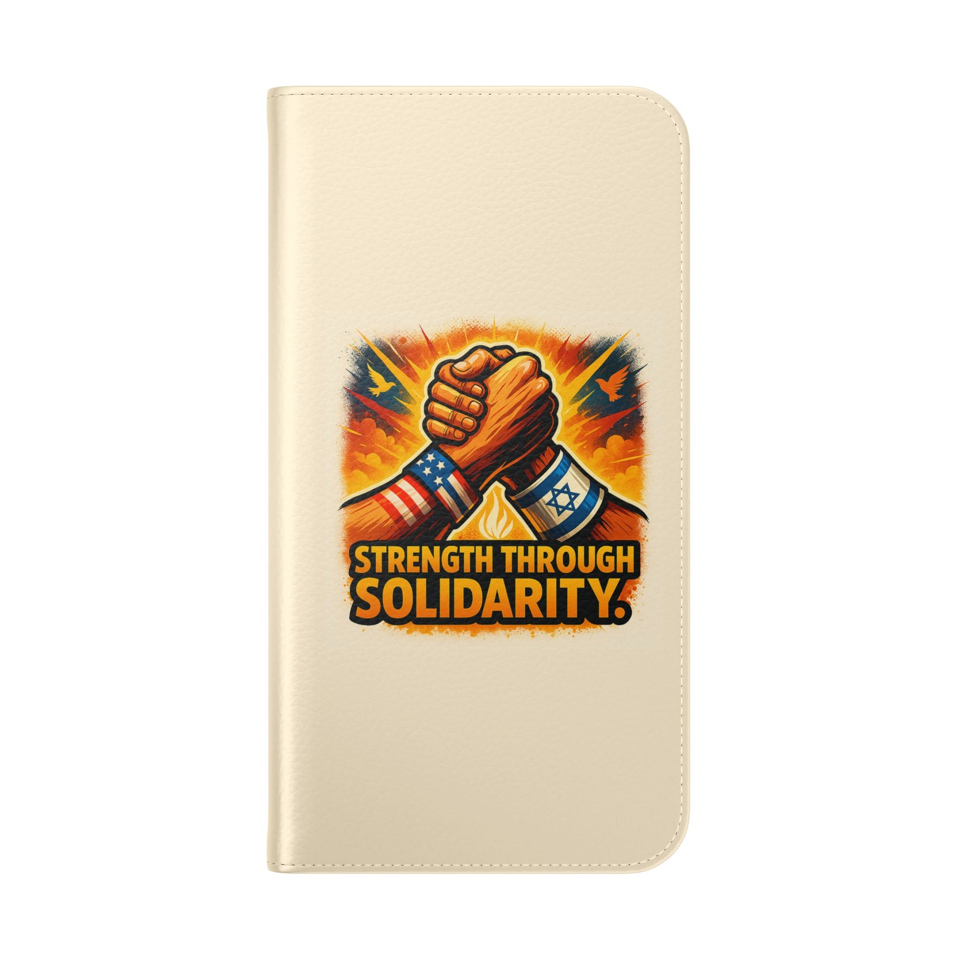 Strength Through Solidarity Flip Cases - American Zionist