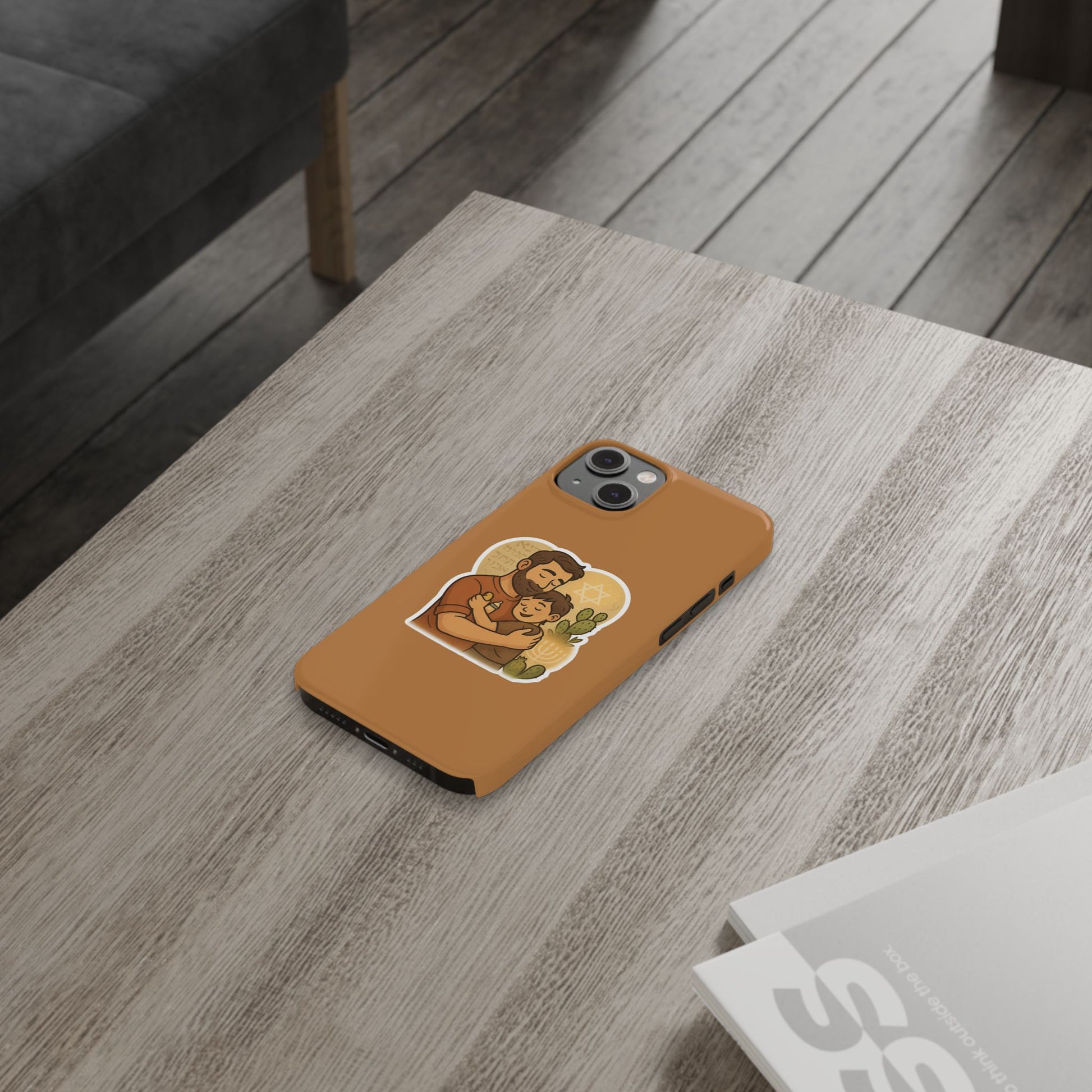 Dad Love Slim Phone Cases - American Zionist