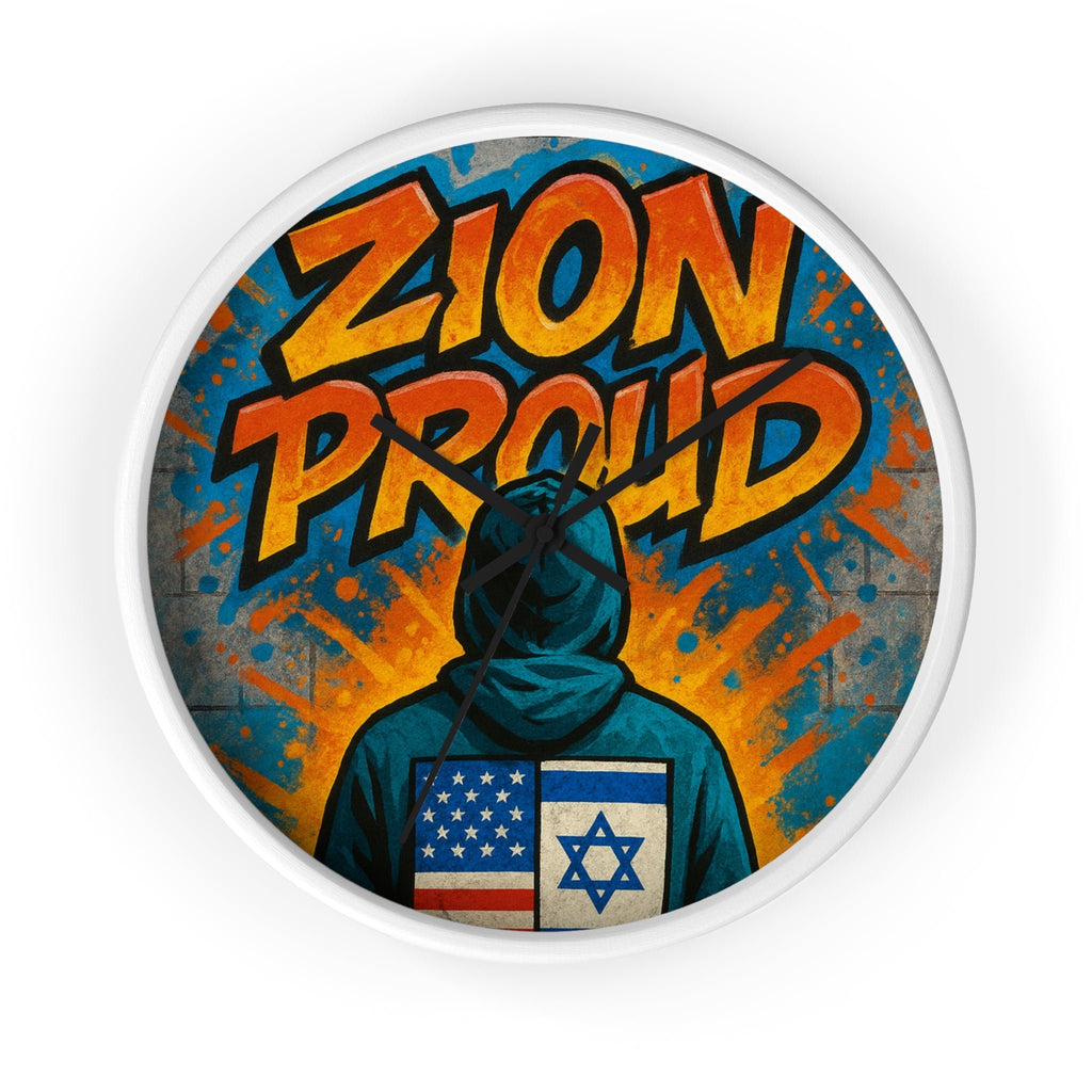 Zion Proud Wall Clock - American Zionist