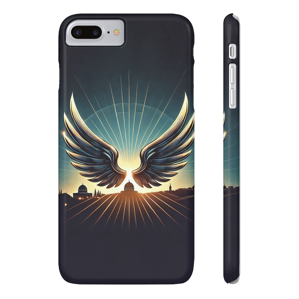 Sunset Wings Slim Phone Cases - American Zionist
