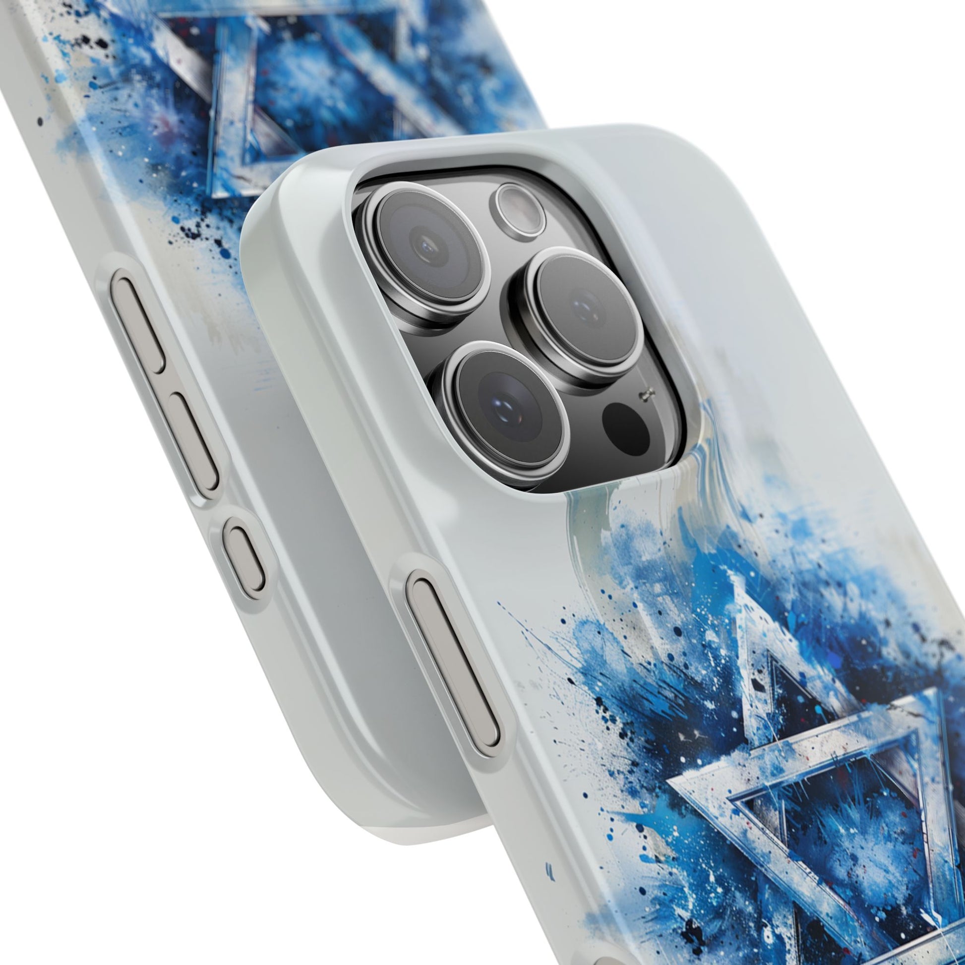 Graffiti Star of David Slim Phone Cases - American Zionist