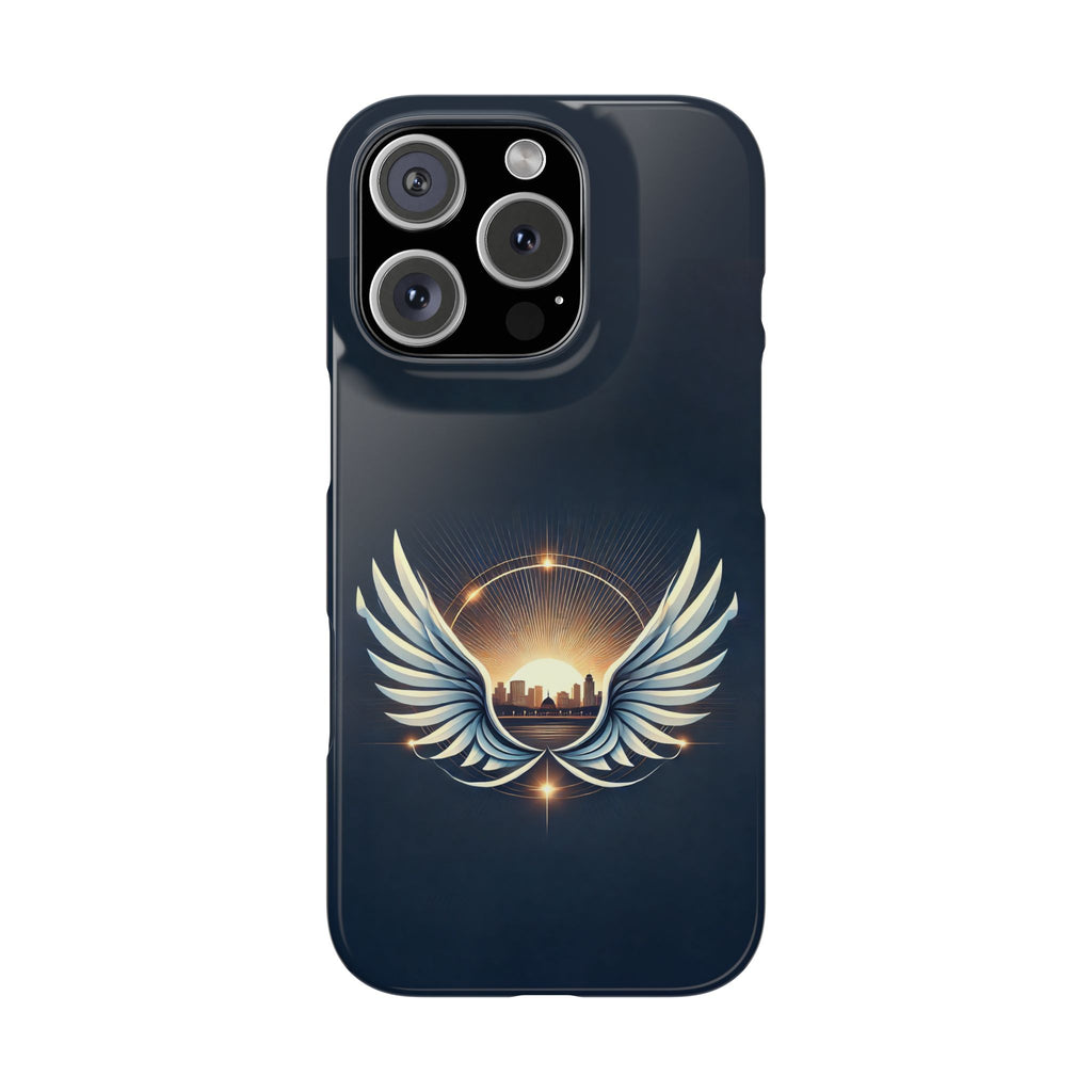 Sunrise Wings Slim Phone Cases - American Zionist