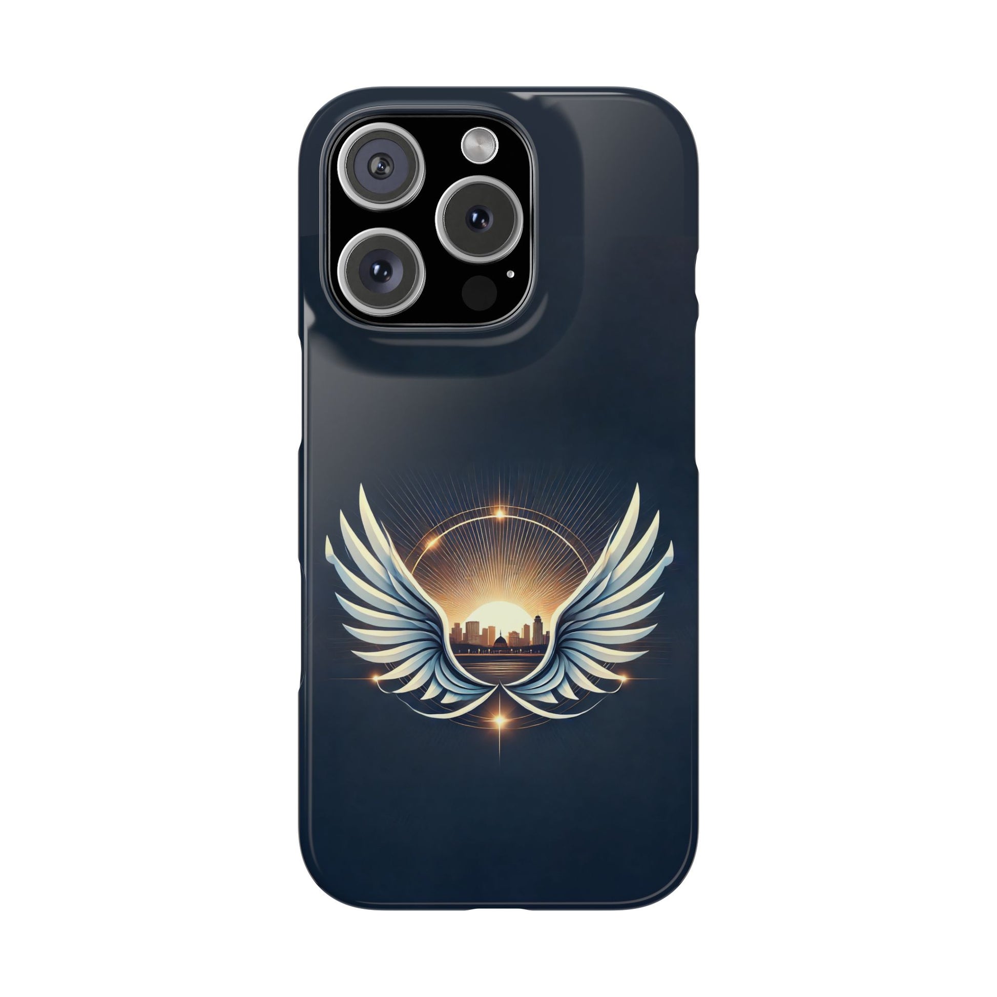 Sunrise Wings Slim Phone Cases - American Zionist