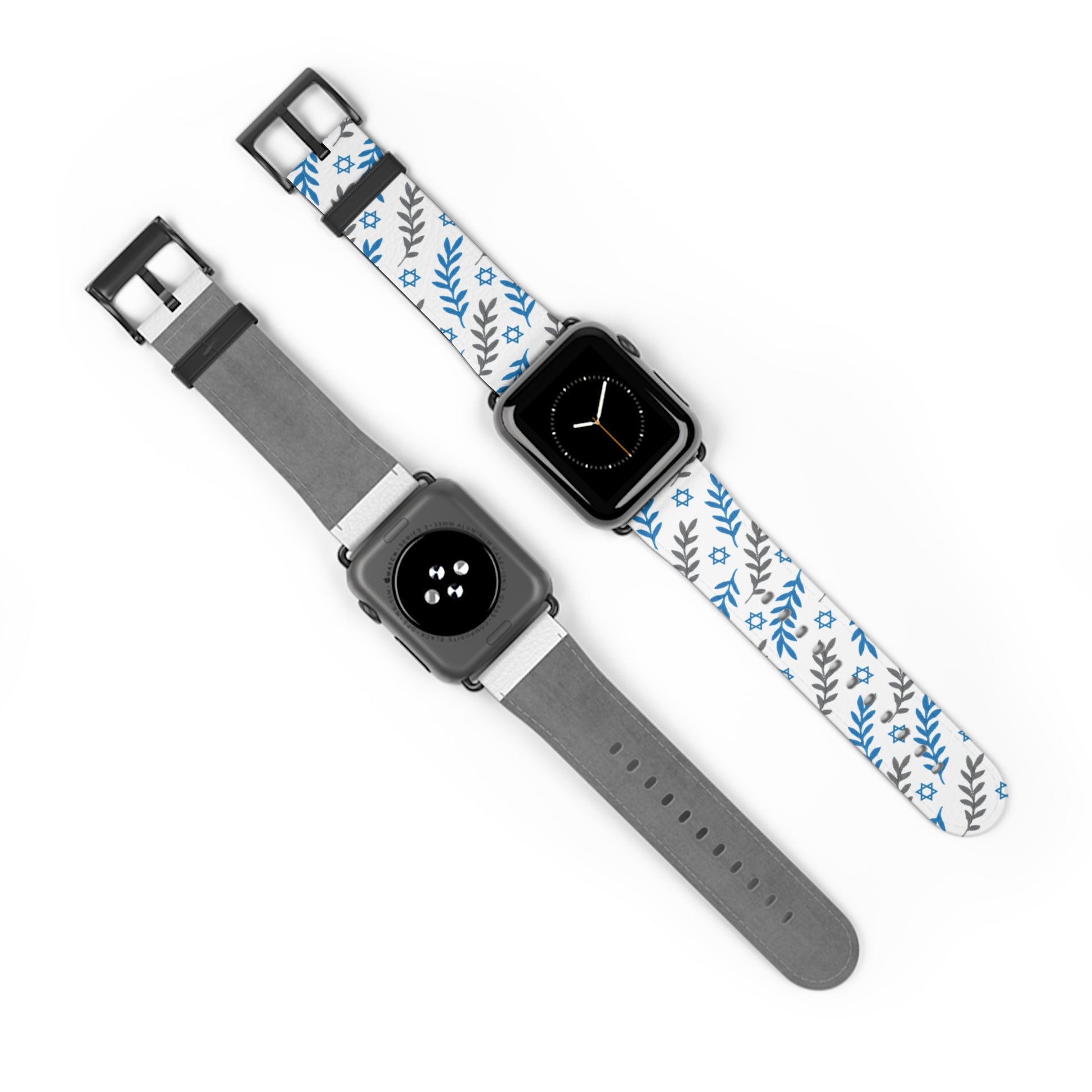 Olive and Shield Watch Band - American Zionist