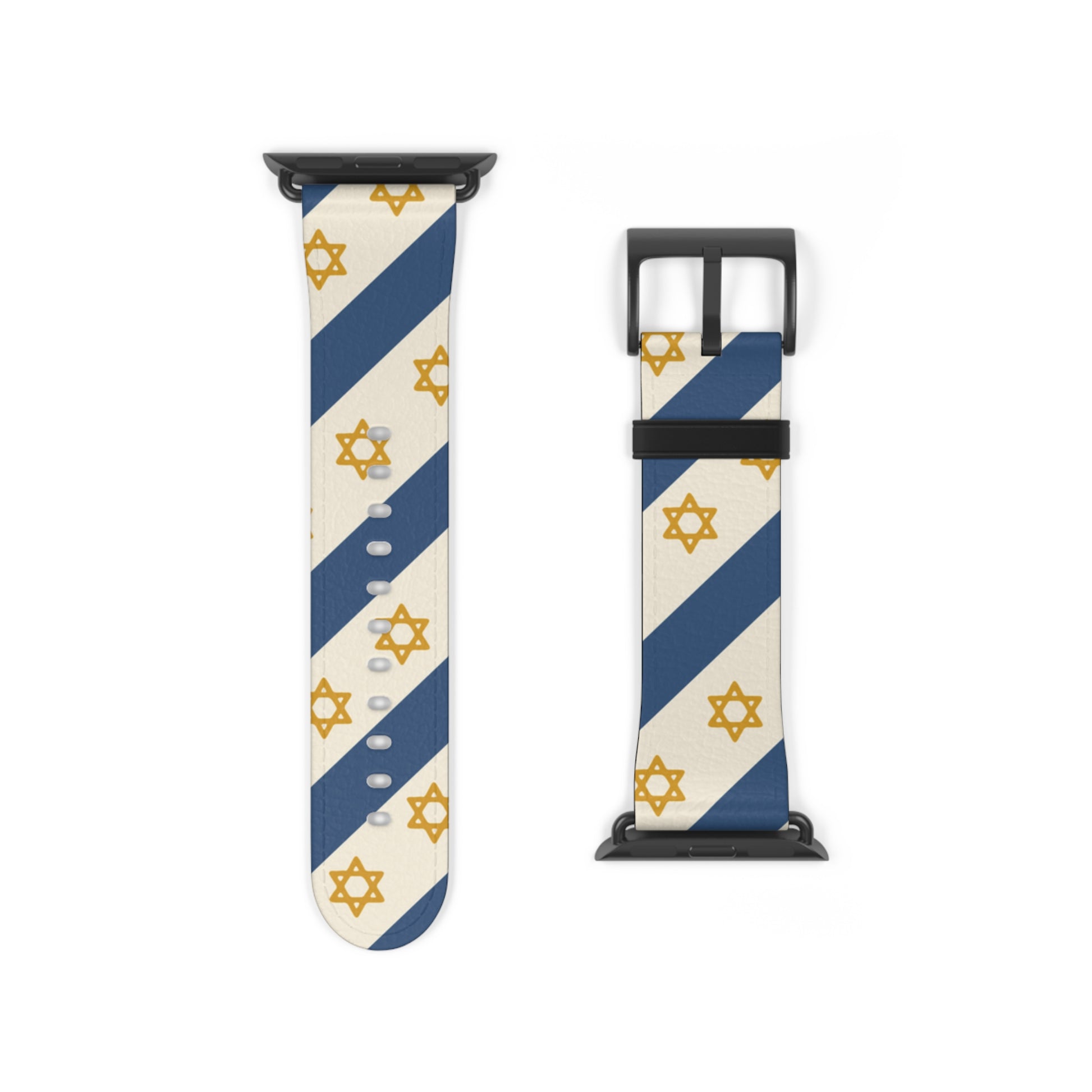 Israel Regalia Stripe Watch Band - American Zionist