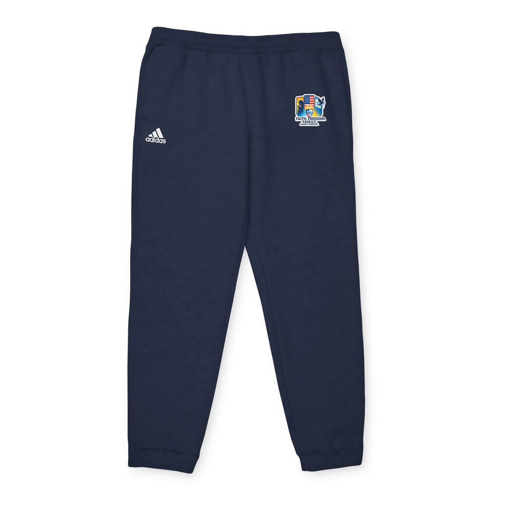 Faith Freedom Family adidas Unisex Fleece Joggers - American Zionist