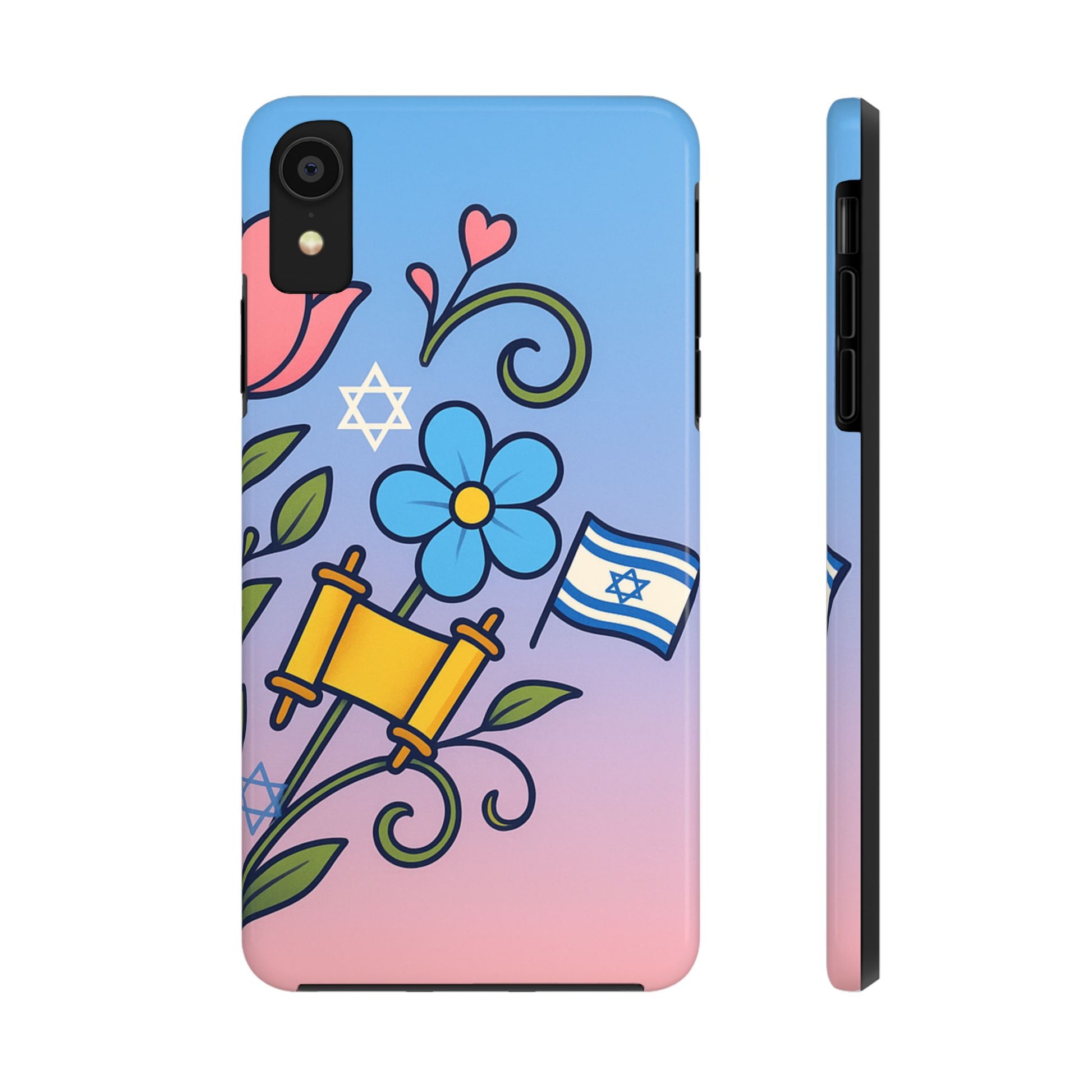Flourish with Freedom Tough Phone Cases - American Zionist