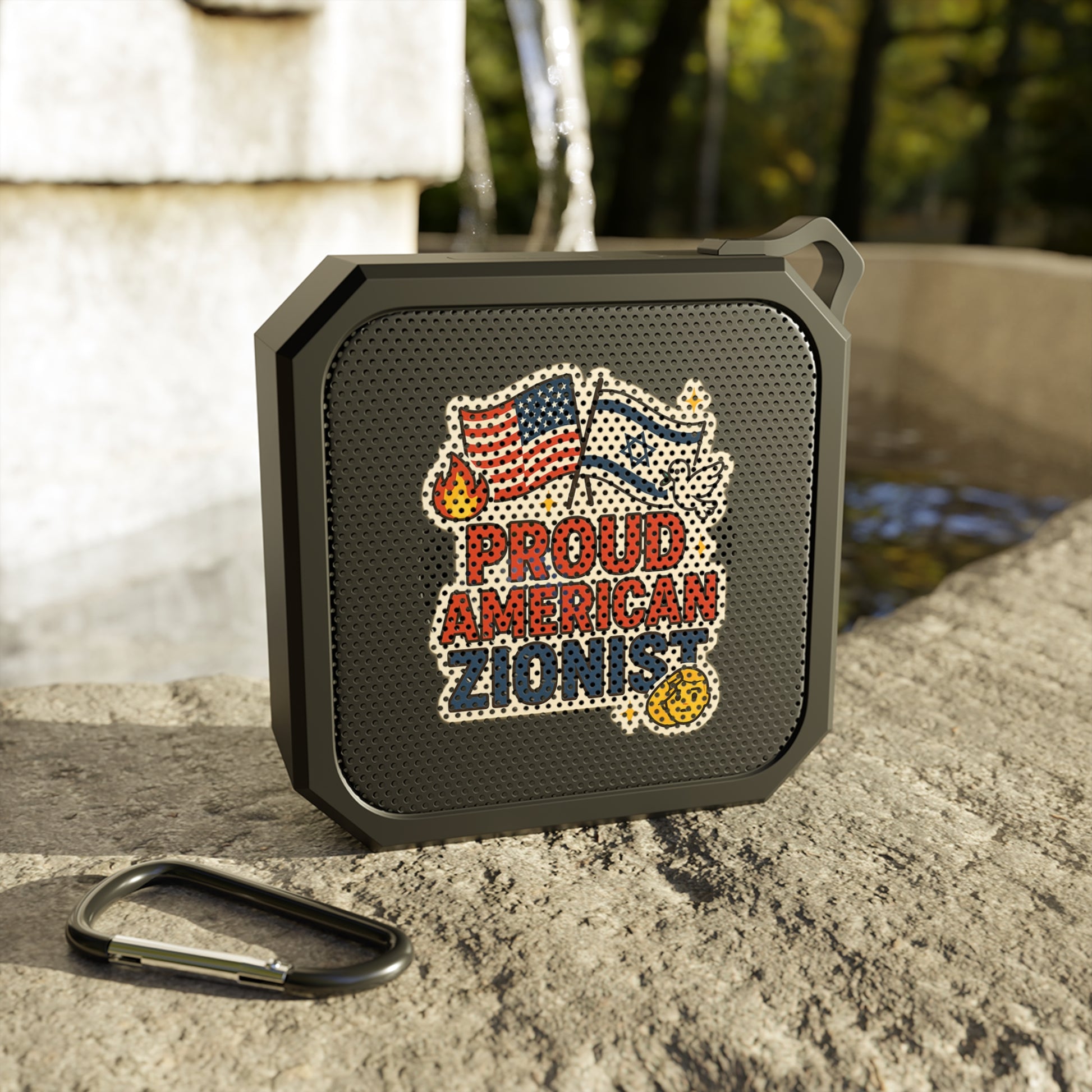 Proud American Zionist Energy Blackwater Outdoor Bluetooth Speaker - American Zionist