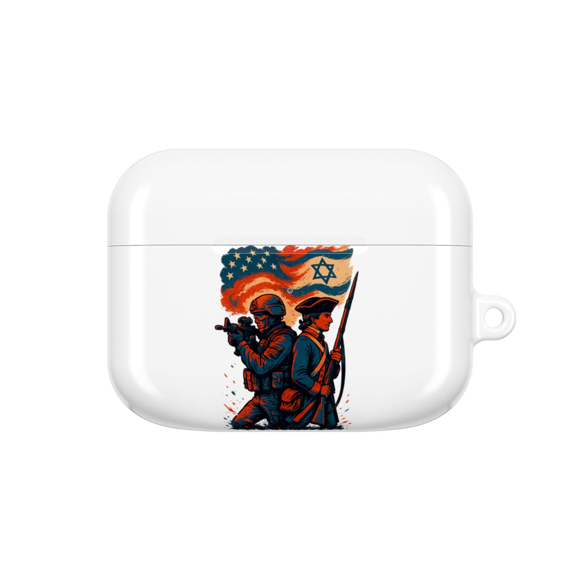 Defenders Across Generations AirPod Cases - American Zionist
