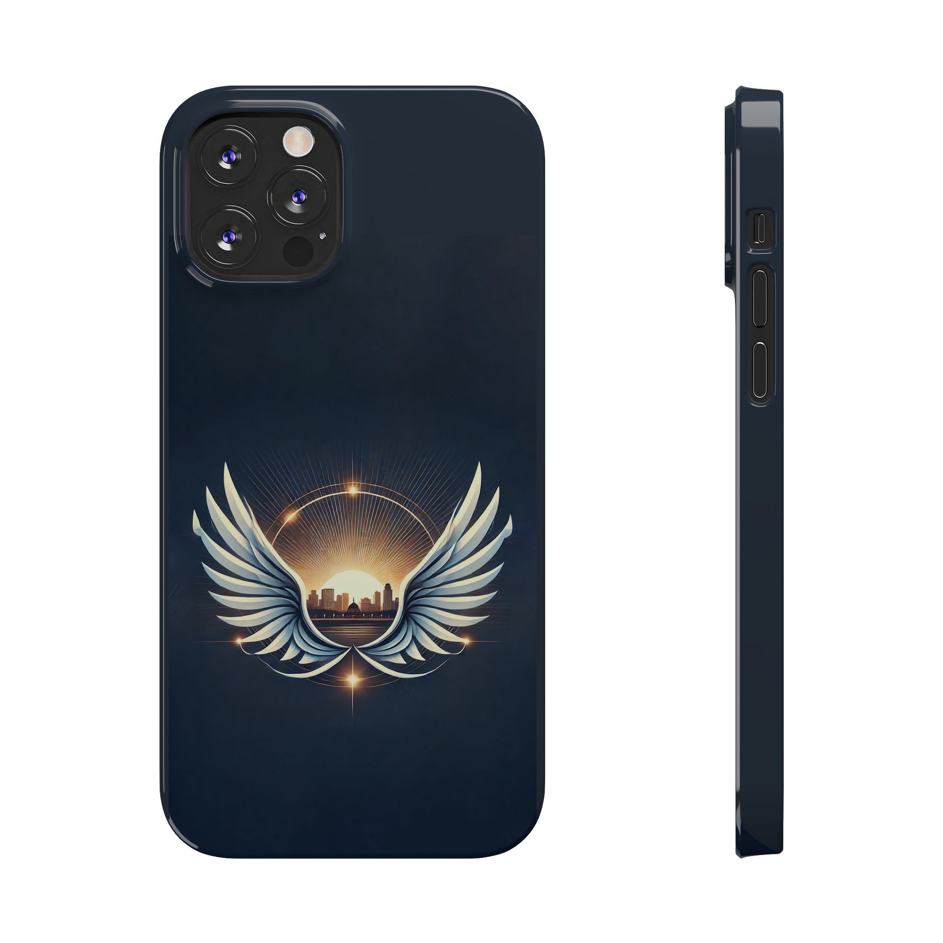 Sunrise Wings Slim Phone Cases - American Zionist