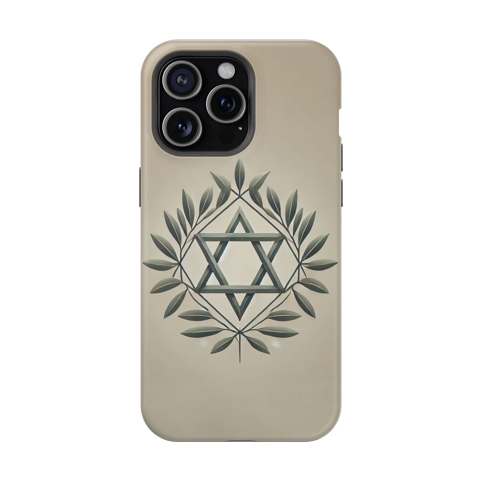 Olive and Star of David Magnetic Tough Cases - American Zionist