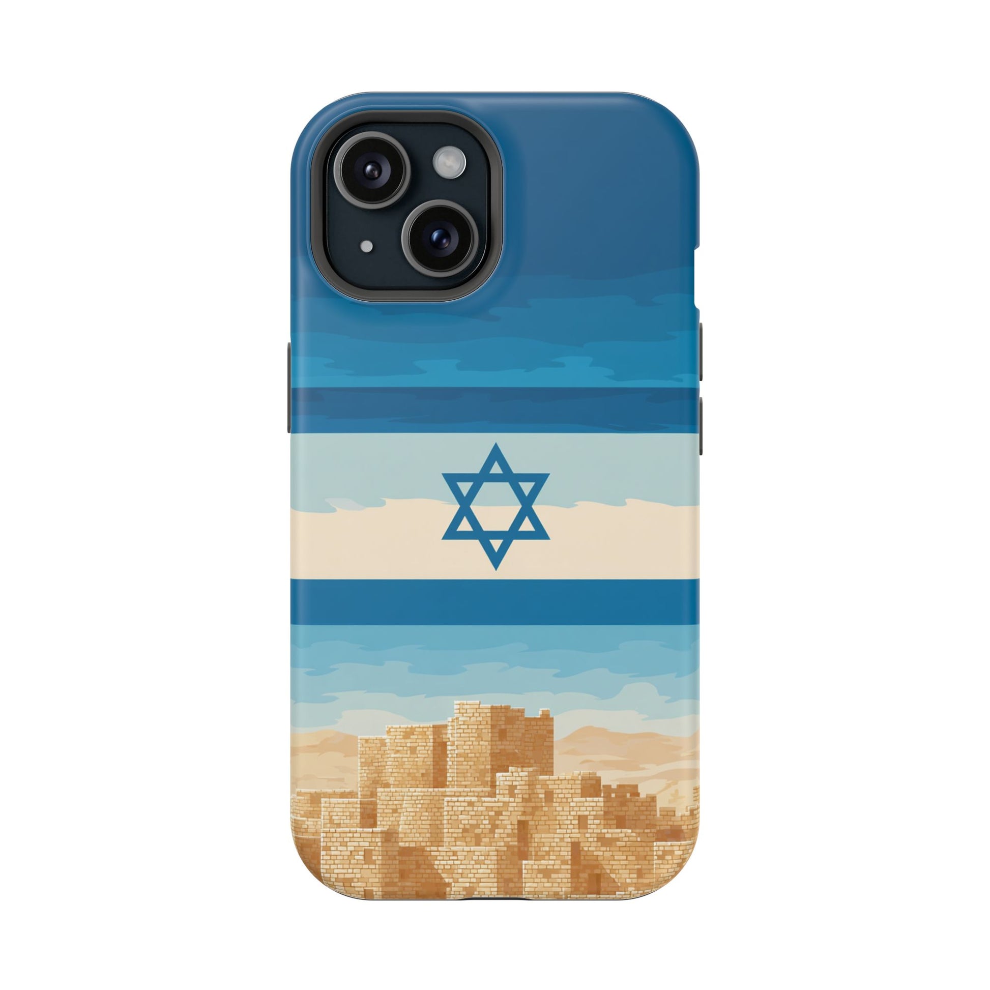 Israel Sand City Magnetic Tough Cases - American Zionist