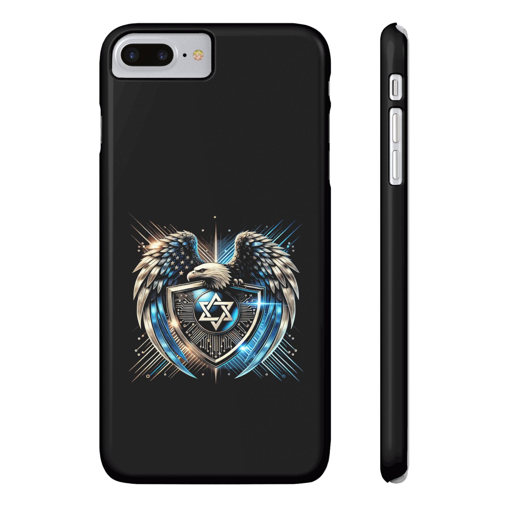 Wings of Zion Slim Phone Cases - American Zionist