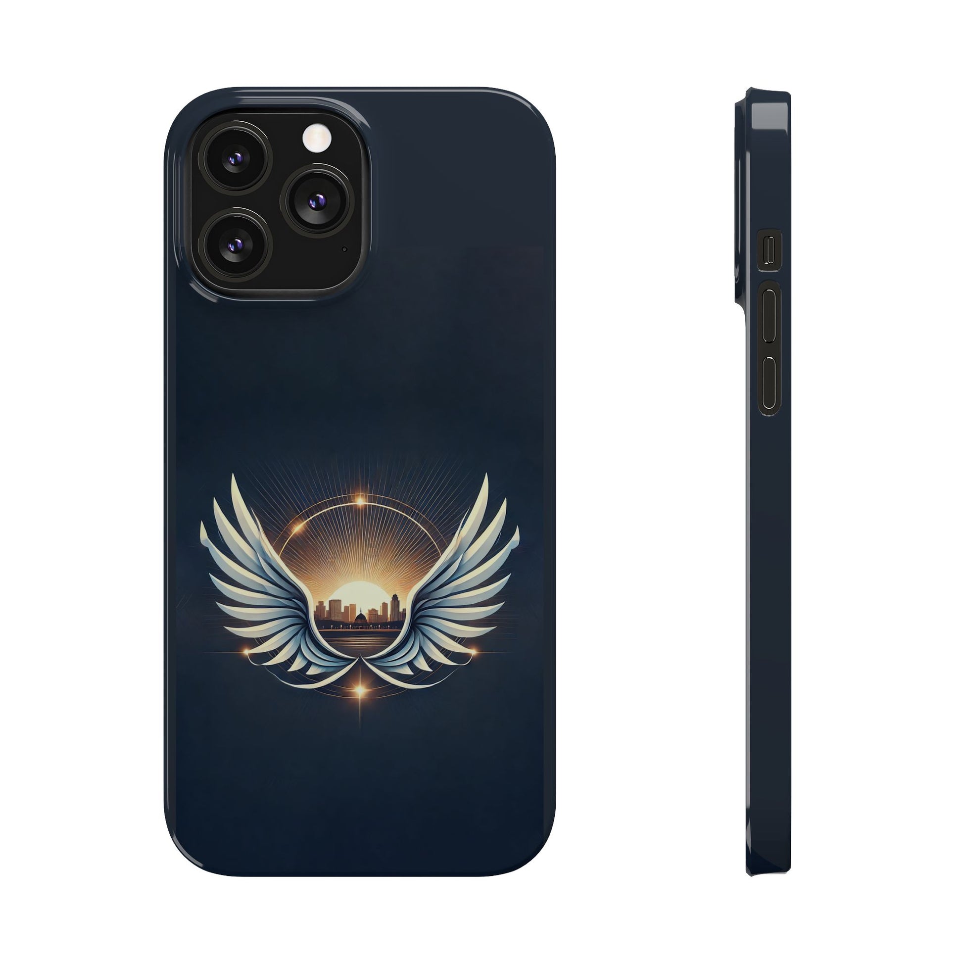 Sunrise Wings Slim Phone Cases - American Zionist