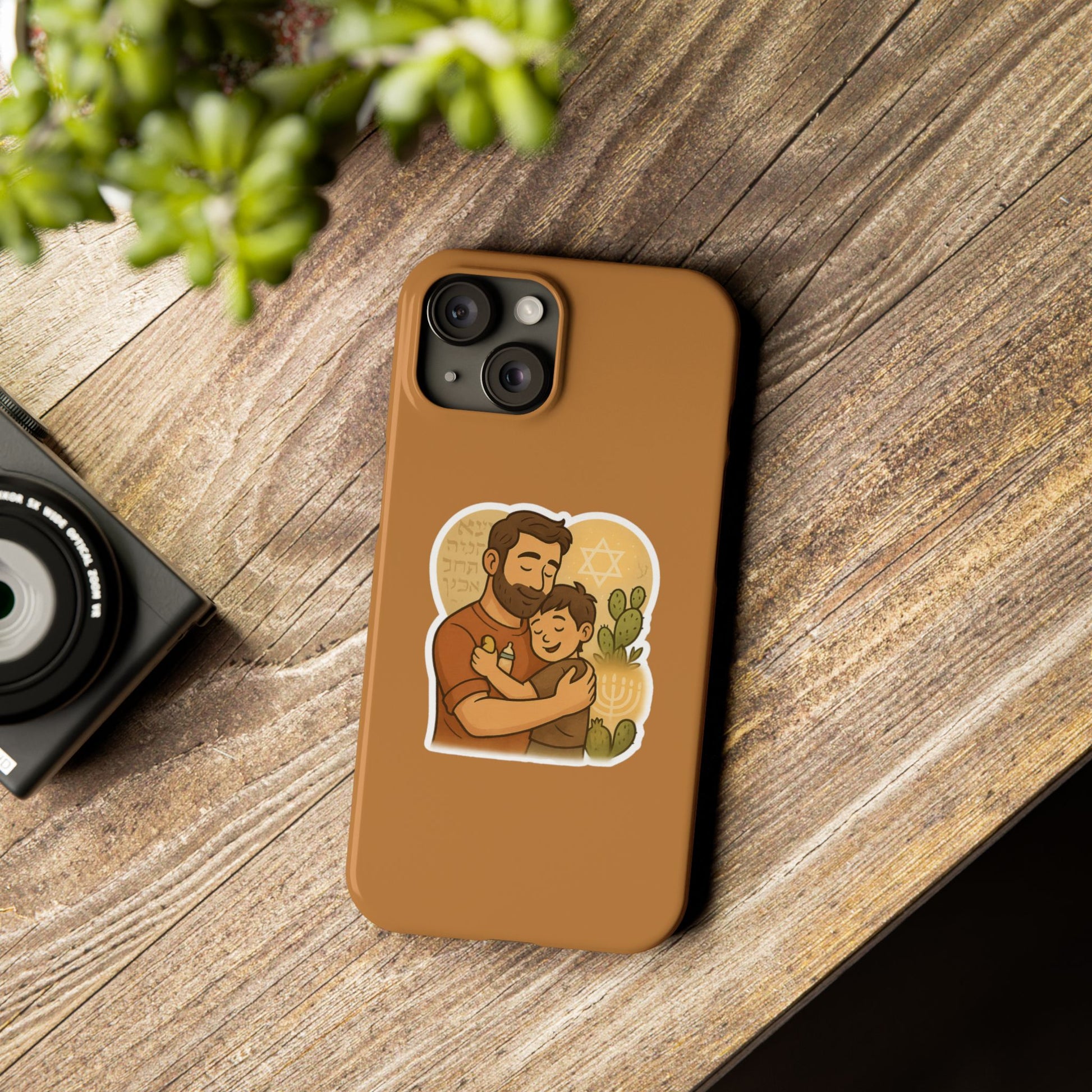 Dad Love Slim Phone Cases - American Zionist