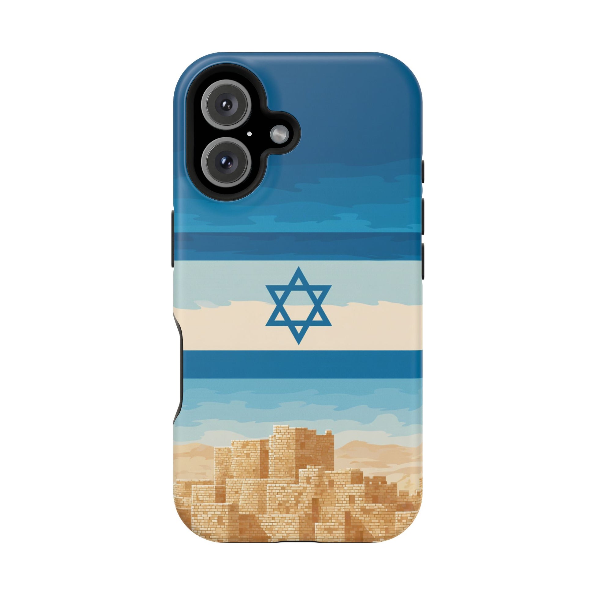 Israel Sand City Magnetic Tough Cases - American Zionist