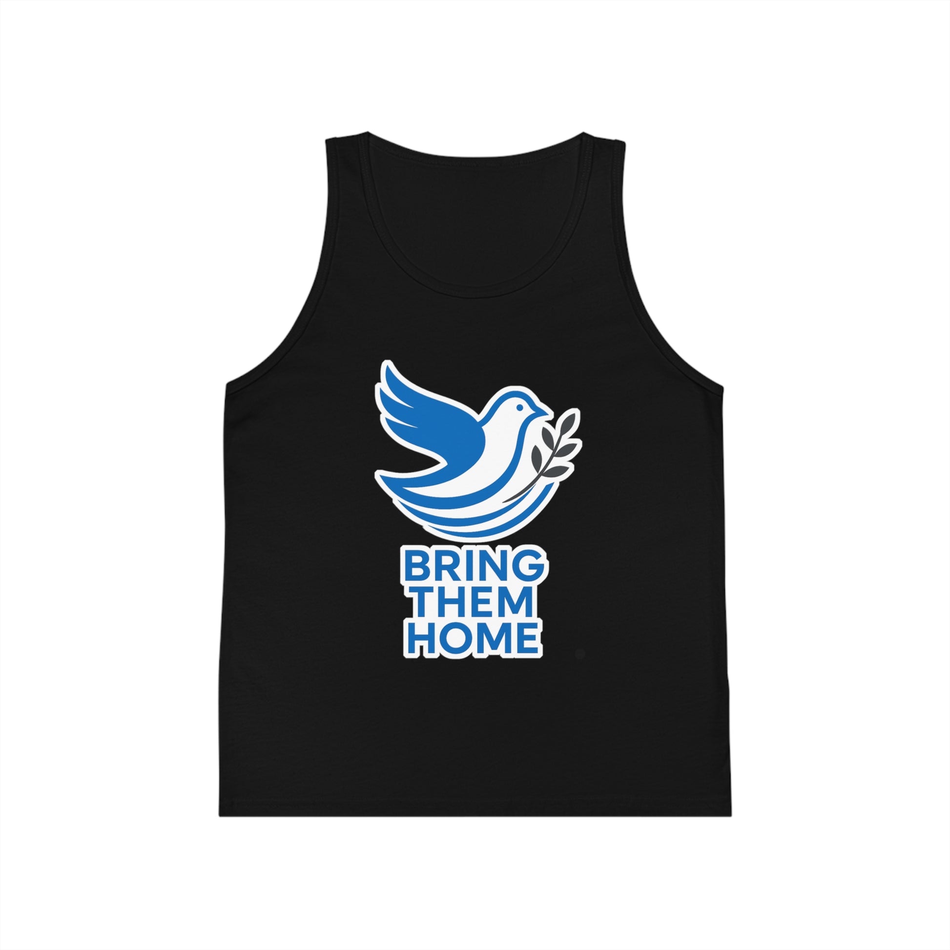 Dove Bring Them Home Kid's Jersey Tank Top - American Zionist