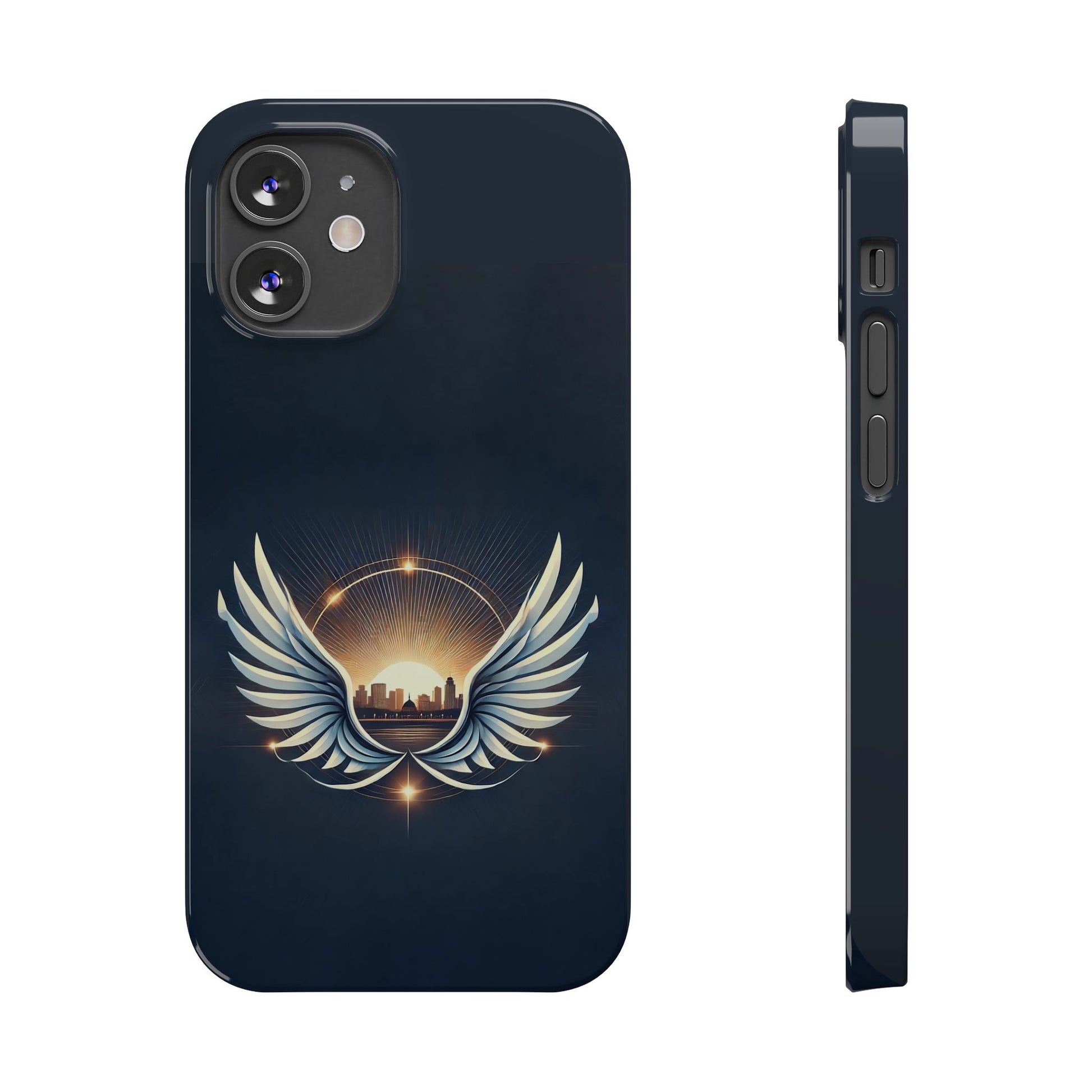 Sunrise Wings Slim Phone Cases - American Zionist