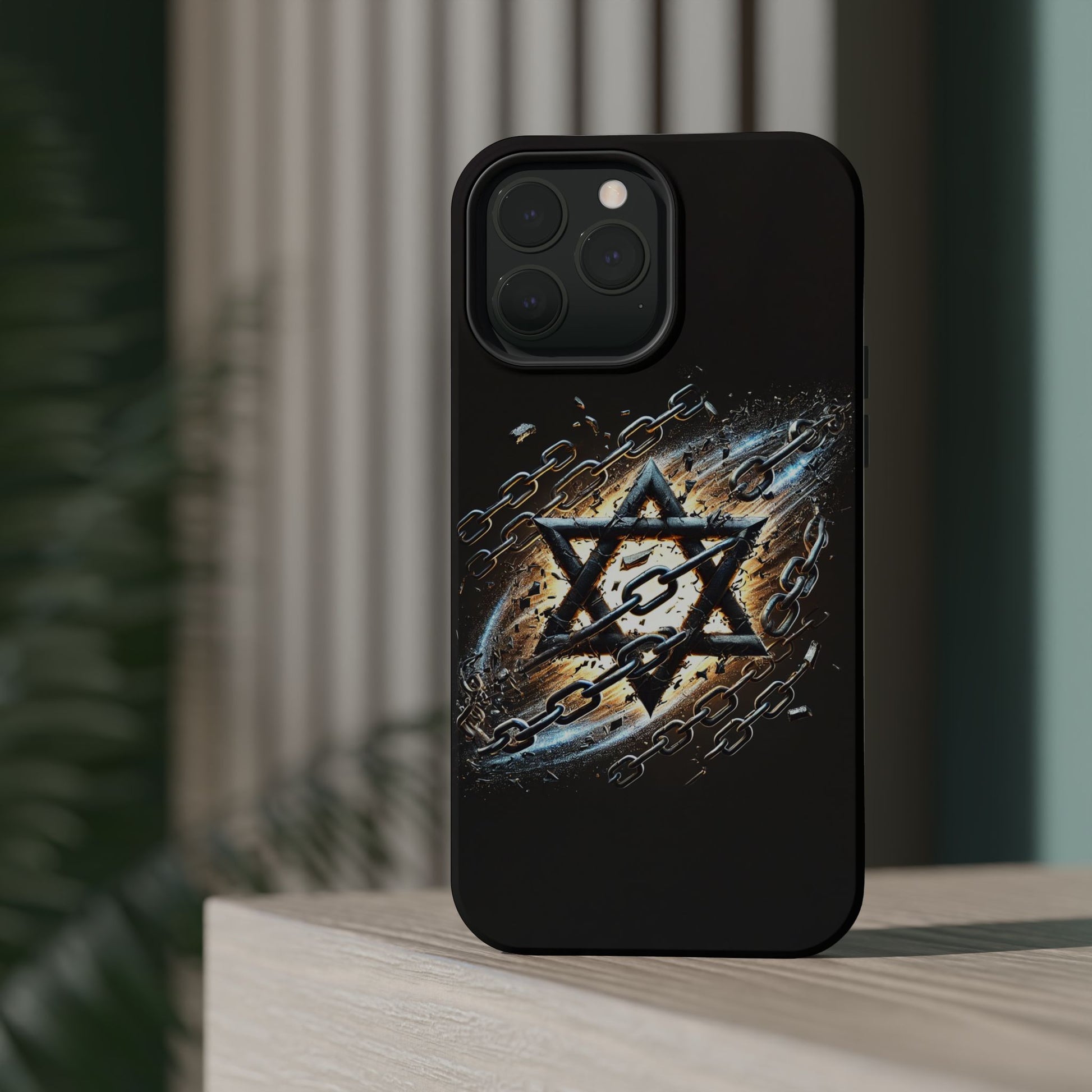 Galaxy Star of David Magnetic Tough Cases - American Zionist
