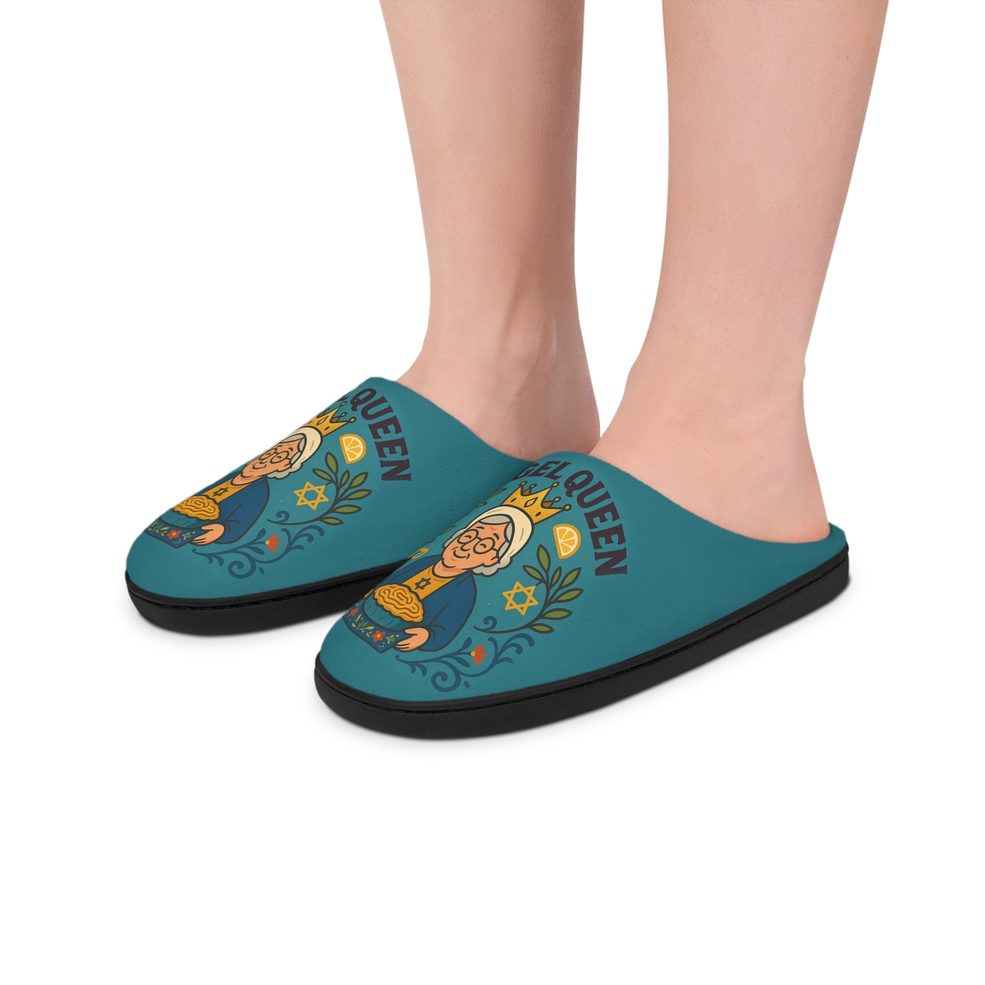 Kugel Queen Women's Indoor Slippers - American Zionist