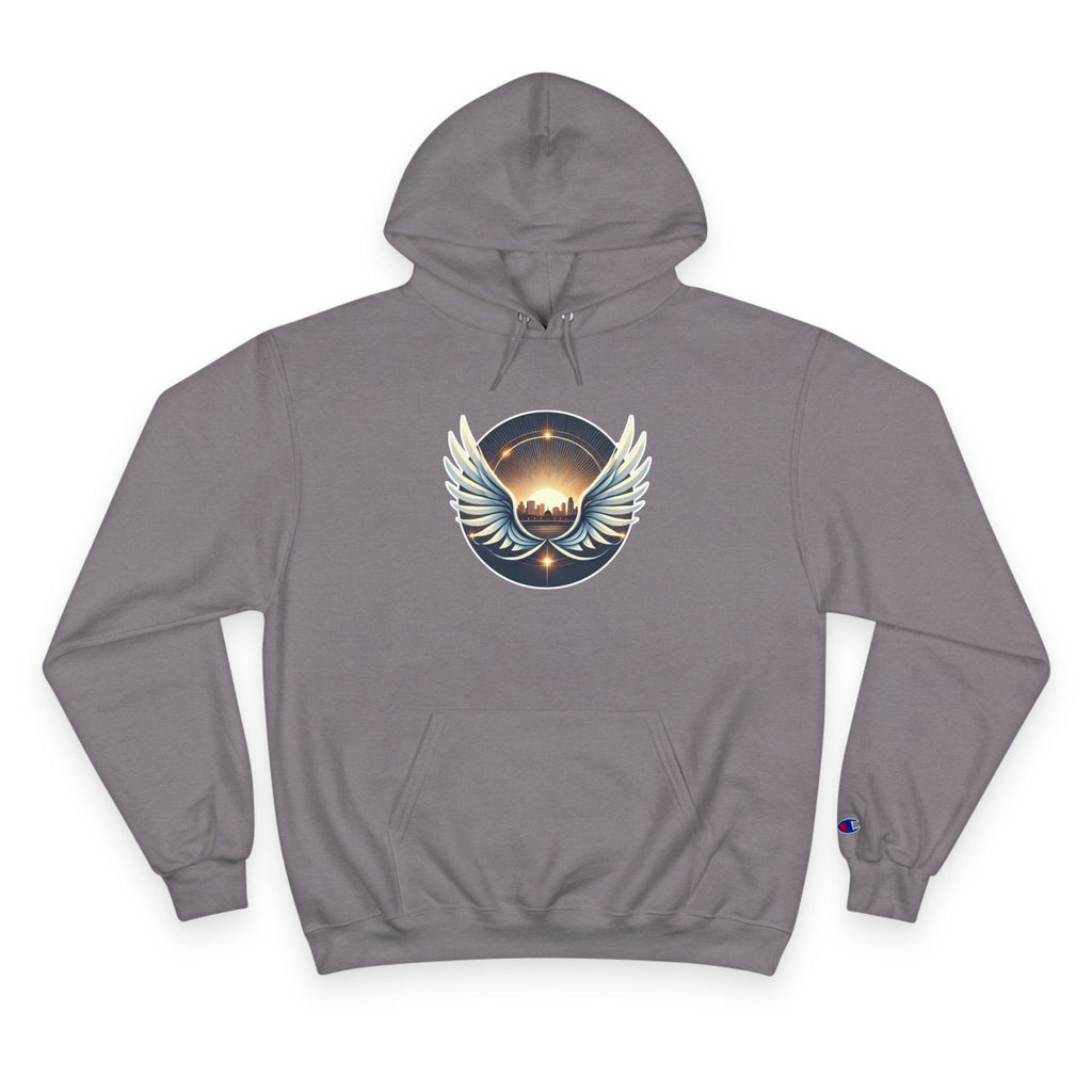 Sunrise Wings Champion Hoodie - American Zionist