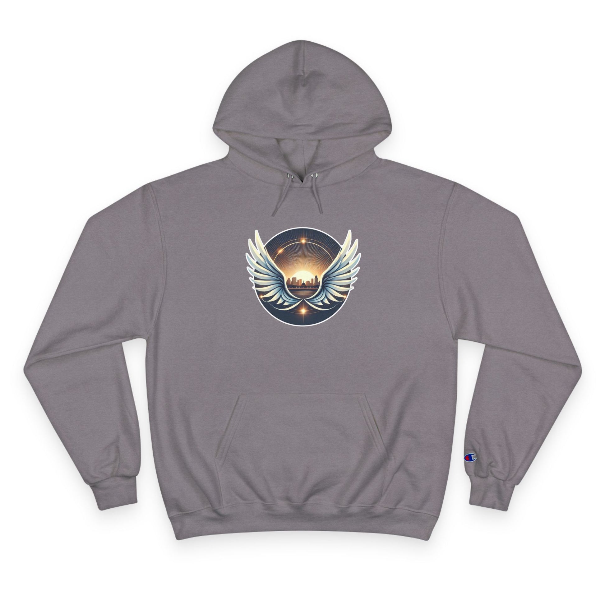 Sunrise Wings Champion Hoodie - American Zionist